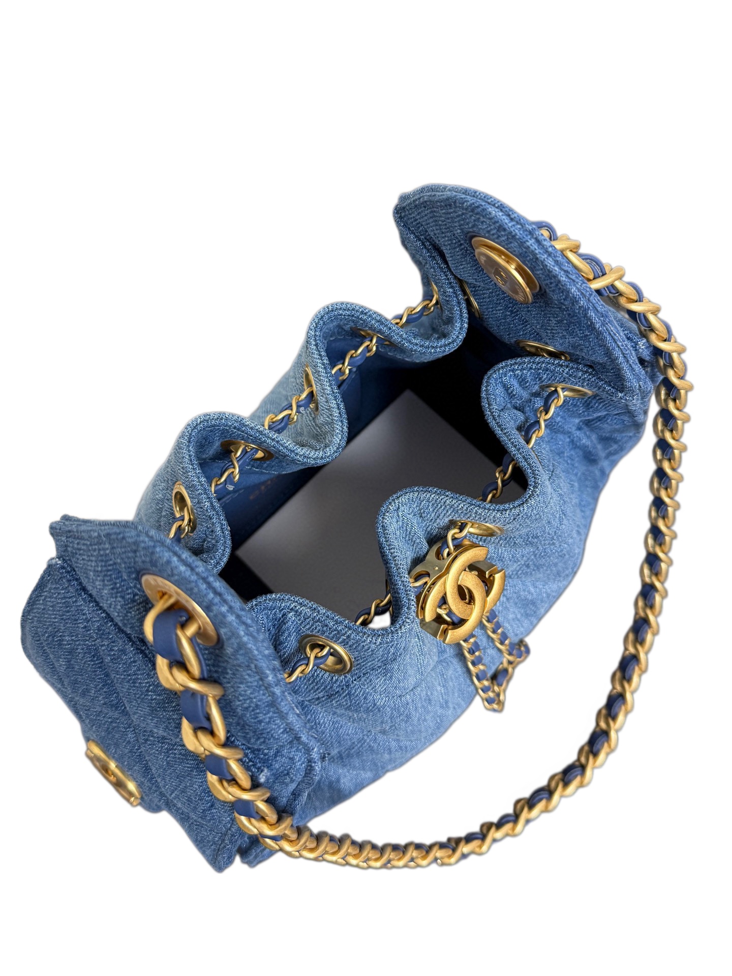 Bucket Bag Cow Leather 10cm-m-l-s