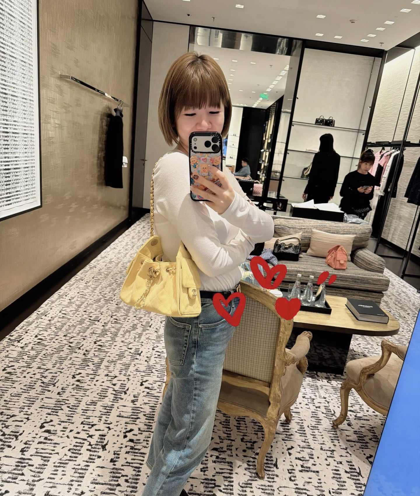 Bucket Bag Cow Leather 10cm-m-l-s