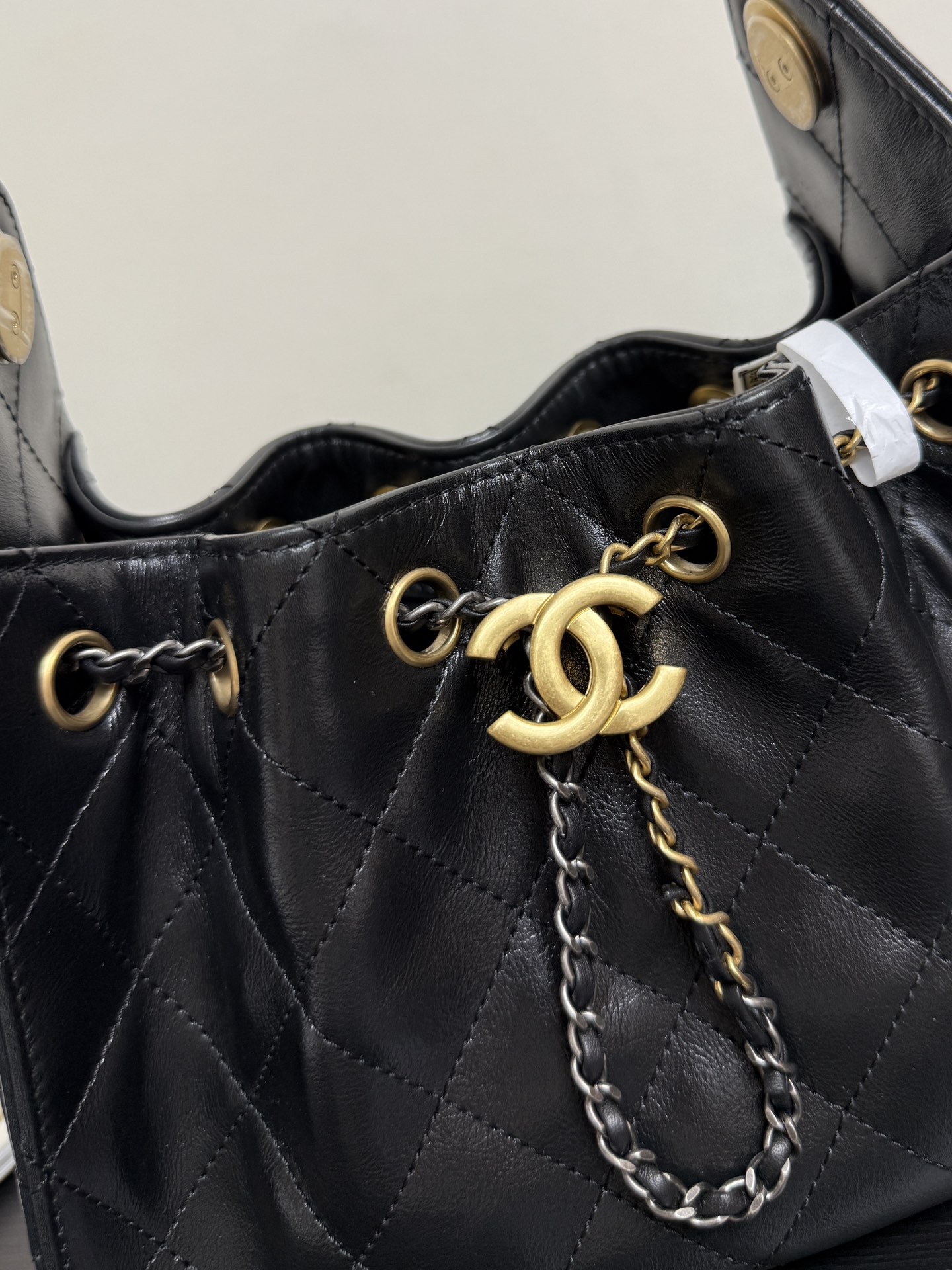 Bucket Bag Cow Leather 10cm-m-l-s