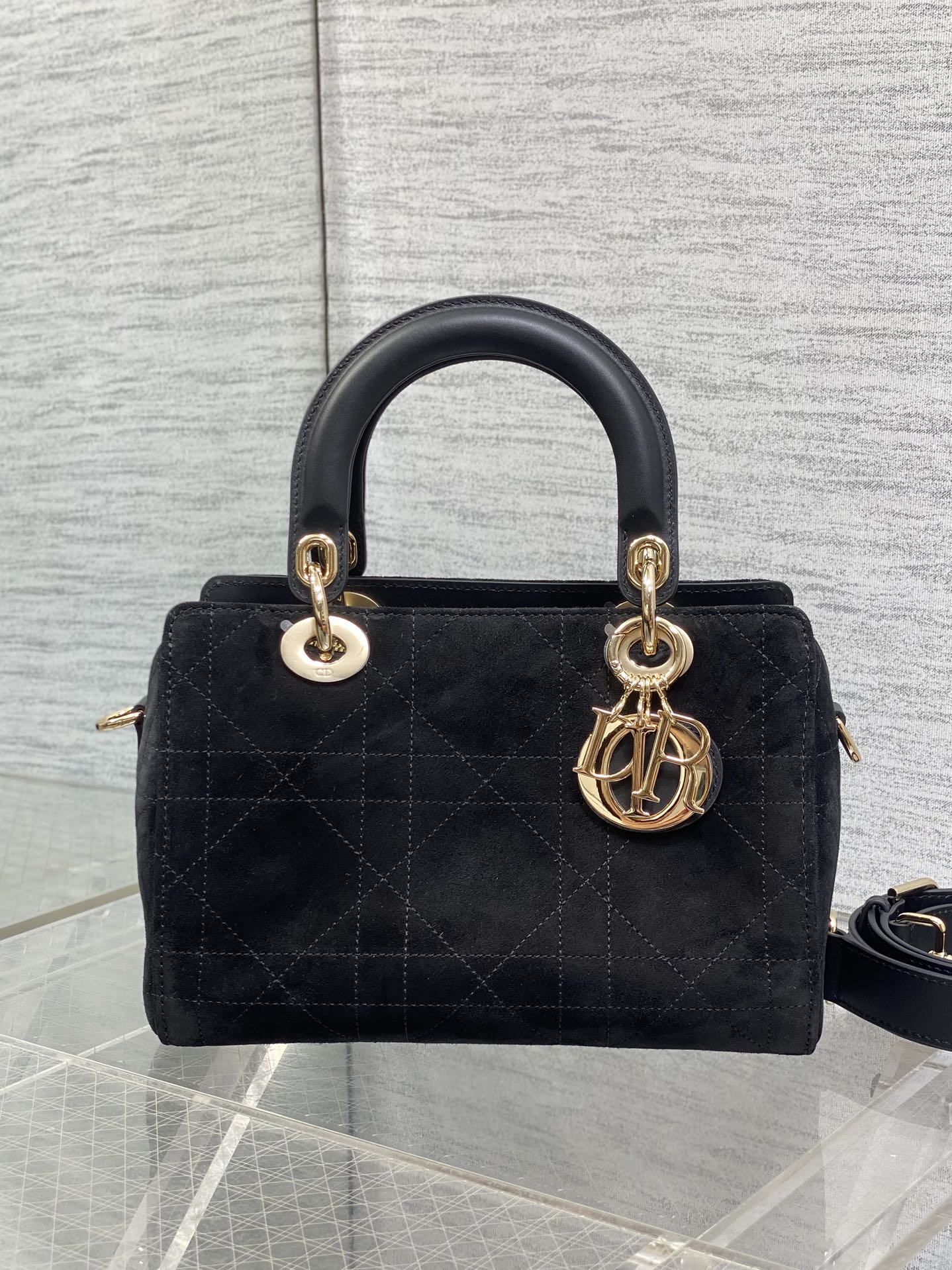 Dior Female Basic Bag Black 14cm-l-s