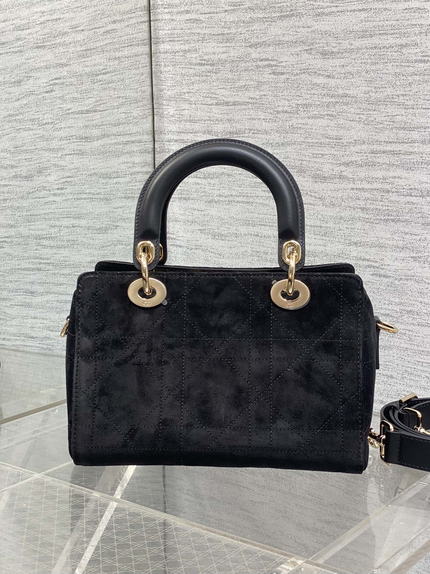 Dior Female Basic Bag Black 14cm-l-s
