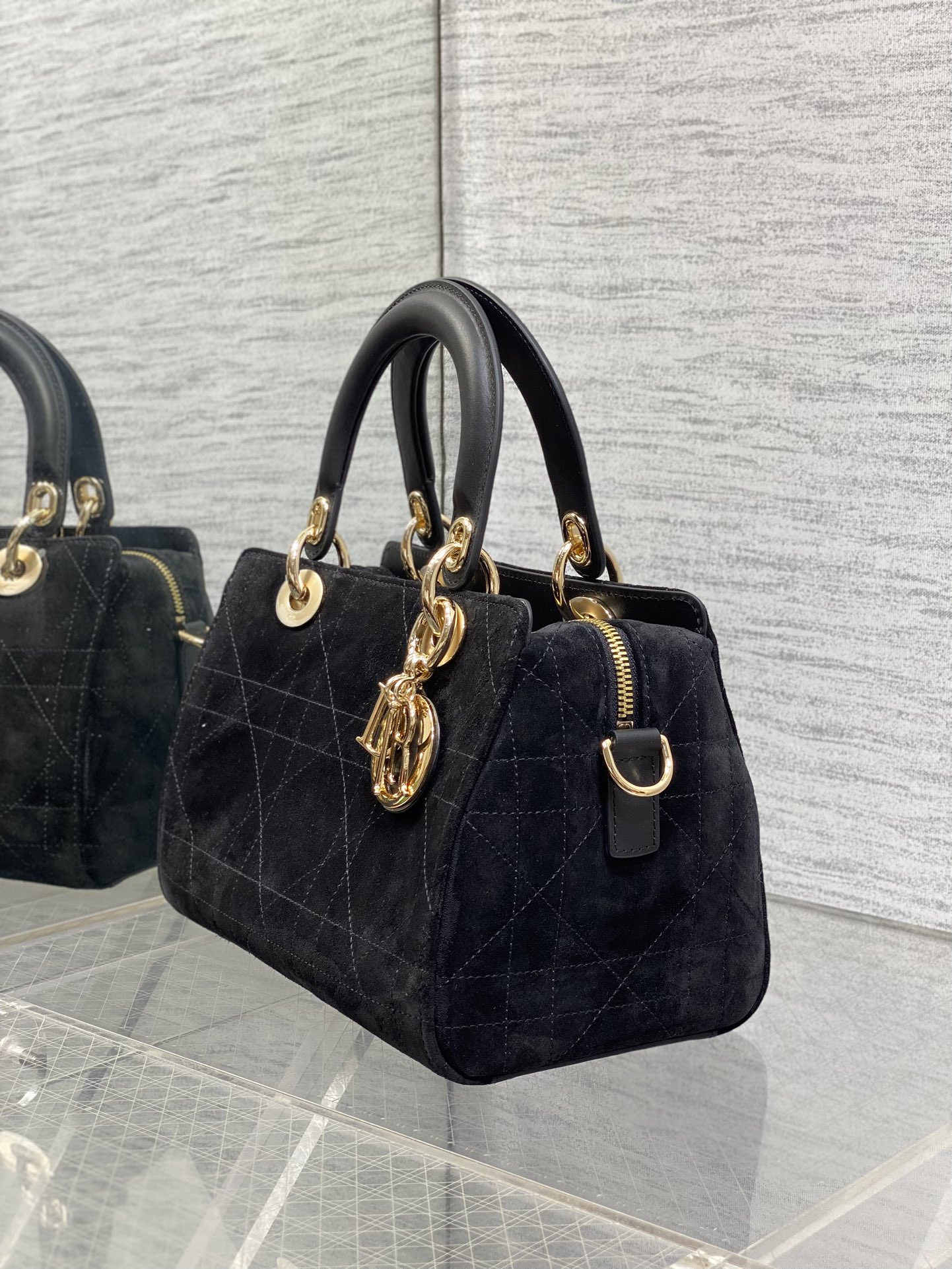 Dior Female Basic Bag Black 14cm-l-s