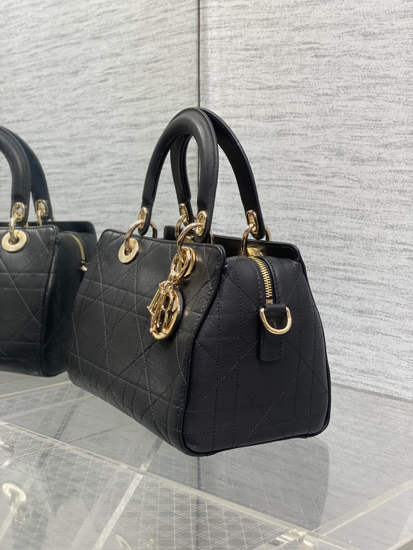 Dior Female Basic Bag Black 14cm-l-s
