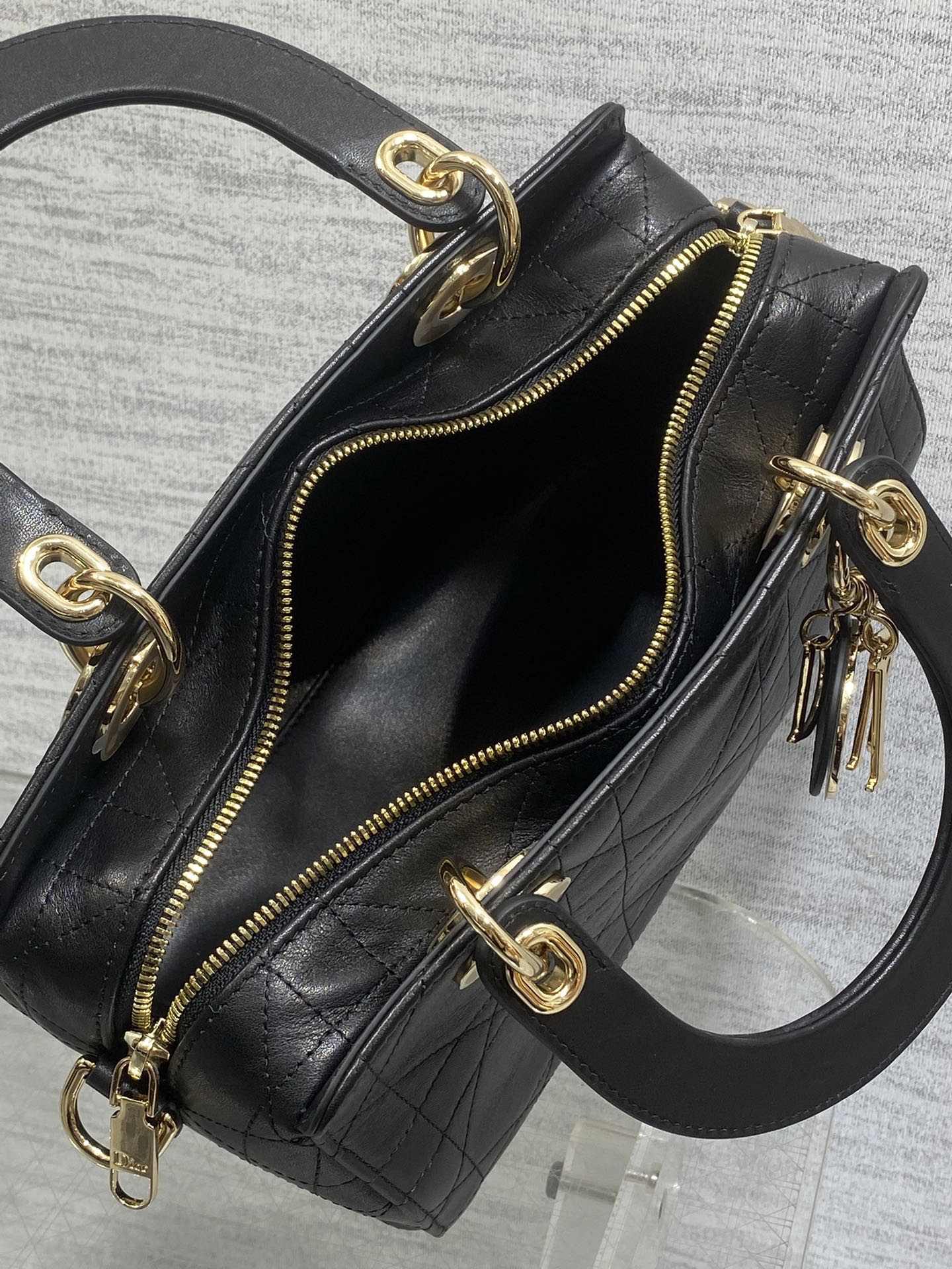 Dior Female Basic Bag Black 14cm-l-s