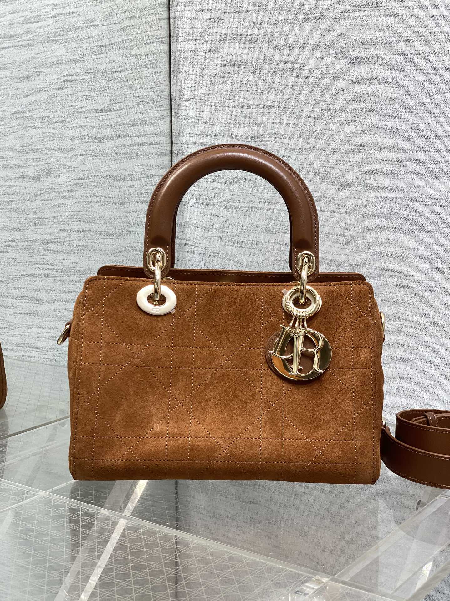 Dior Female Basic Bag Brown 14cm-l-s