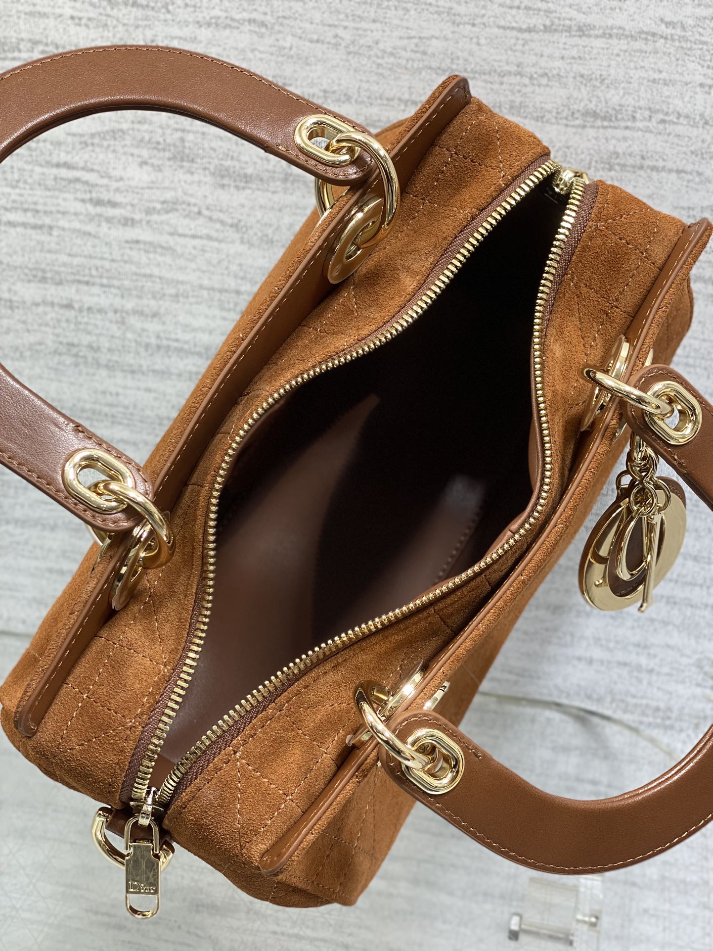 Dior Female Basic Bag Brown 14cm-l-s