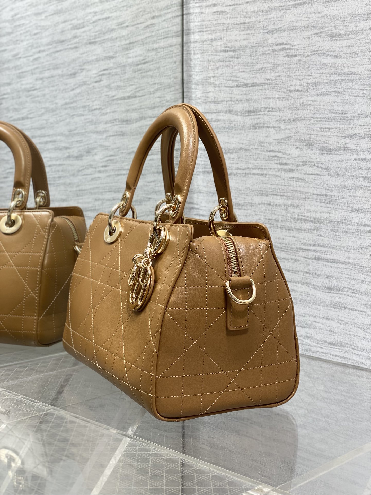 Dior Female Basic Bag Brown 14cm-l-s