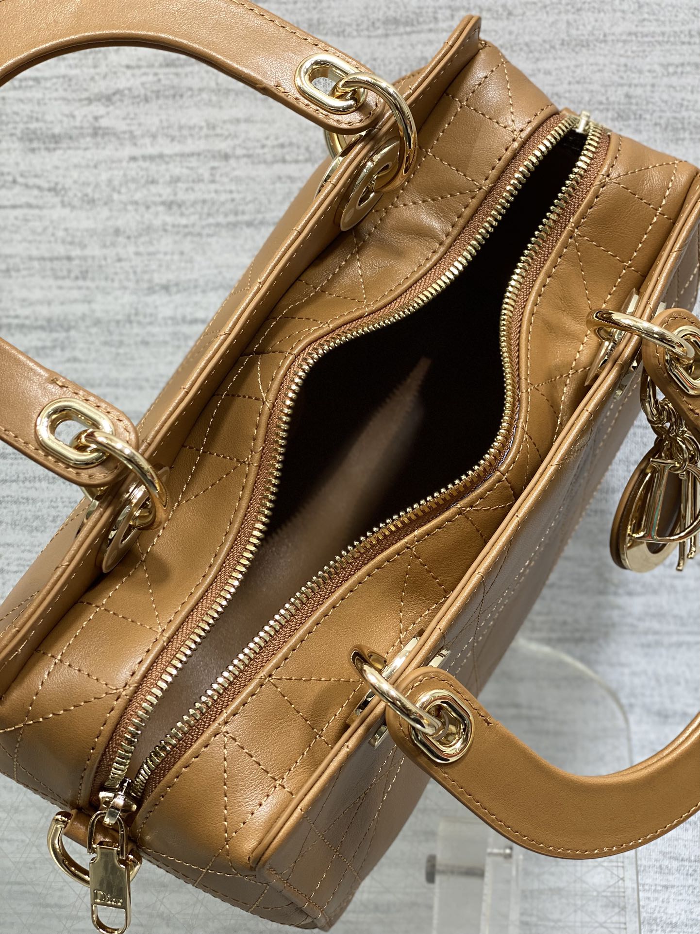 Dior Female Basic Bag Brown 14cm-l-s