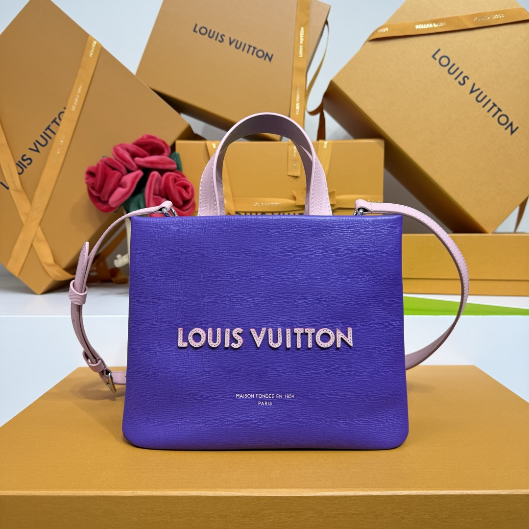 Louis Vuitton Tote Bag Cow Leather M-l-s