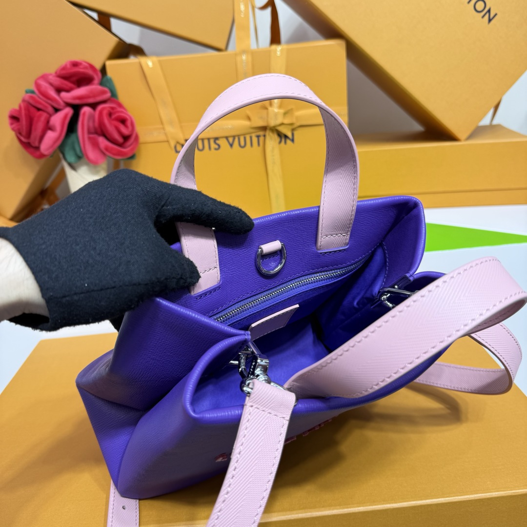 Louis Vuitton Tote Bag Cow Leather M-l-s