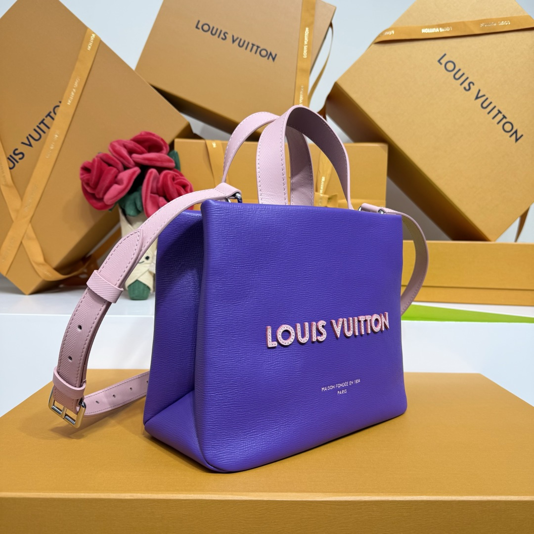 Louis Vuitton Tote Bag Cow Leather M-l-s