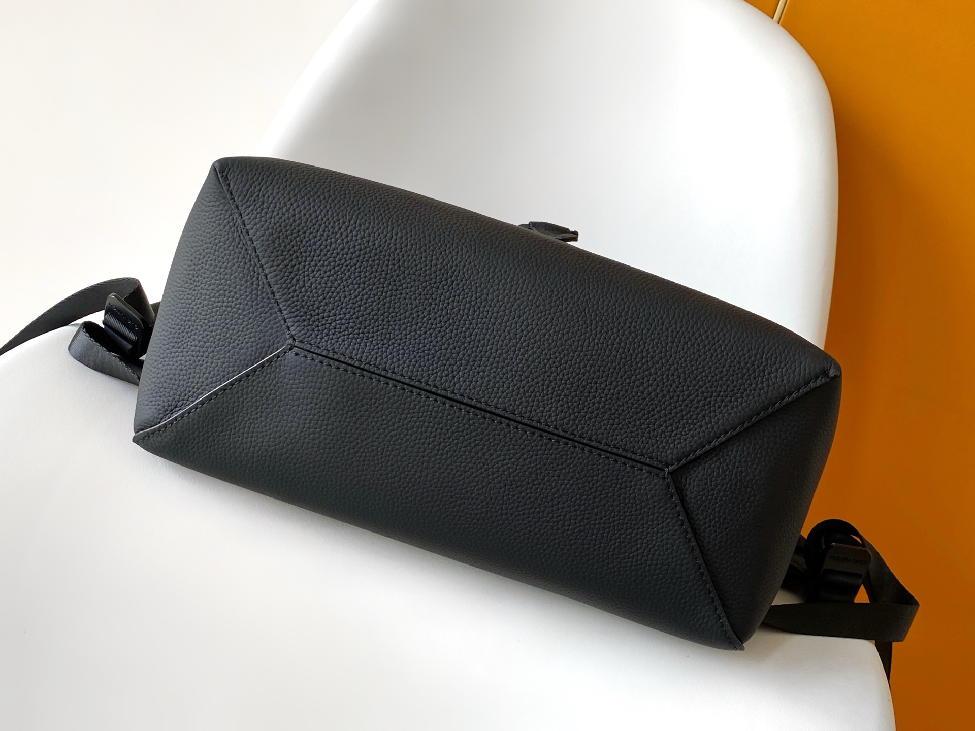 Louis Vuitton Backpack Cow Leather Black M-l-s