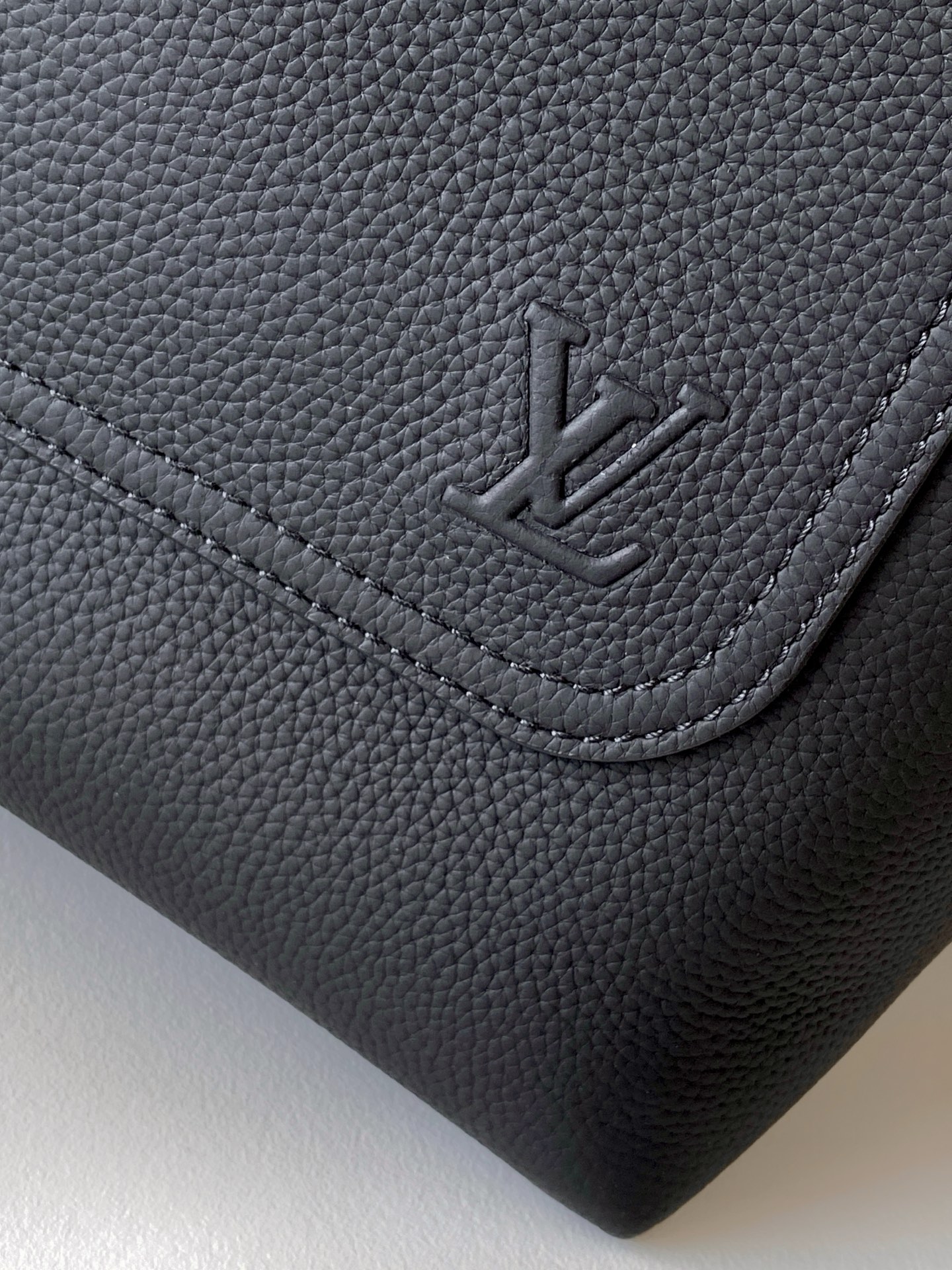 Louis Vuitton Backpack Cow Leather Black M-l-s