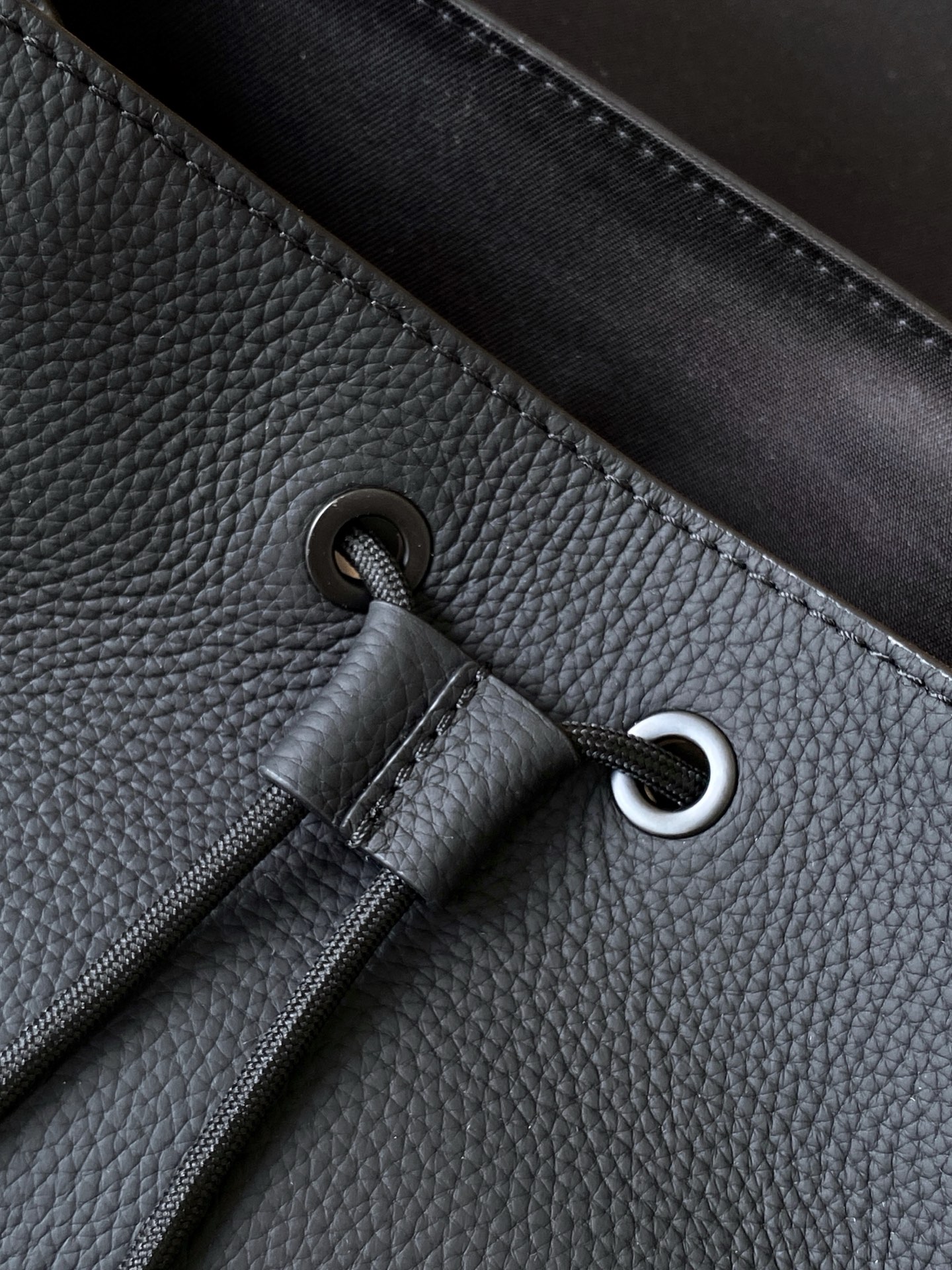 Louis Vuitton Backpack Cow Leather Black M-l-s