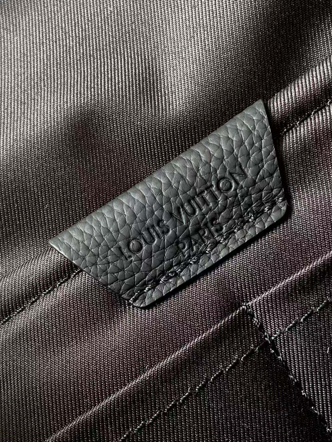 Louis Vuitton Backpack Cow Leather Black M-l-s