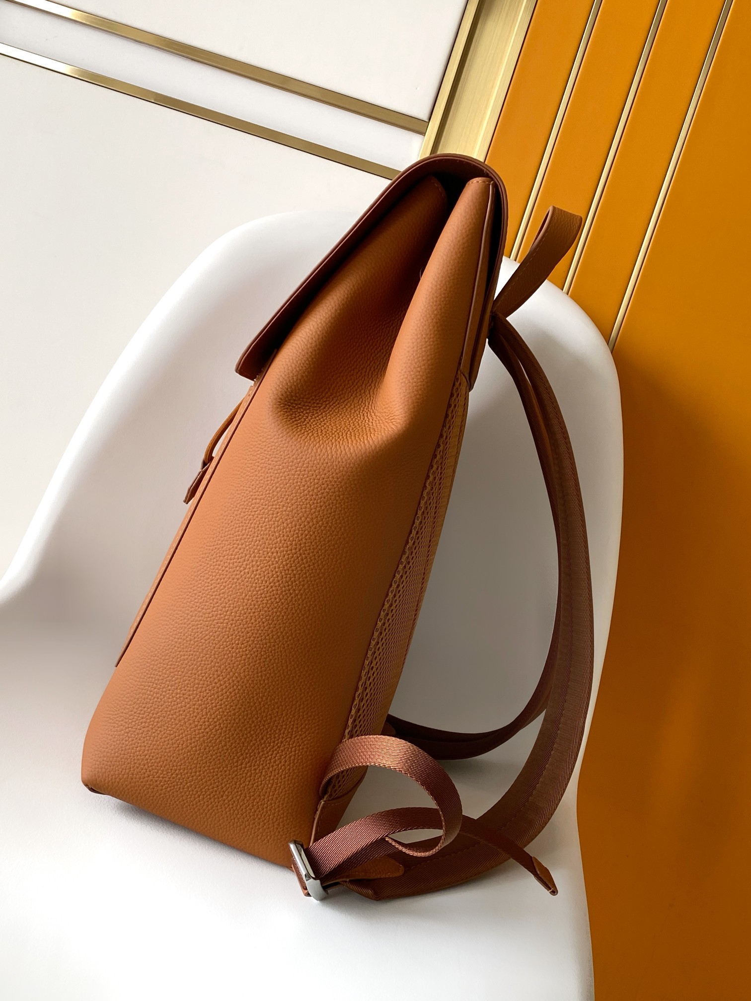 Louis Vuitton Backpack Cow Leather Black M-l-s