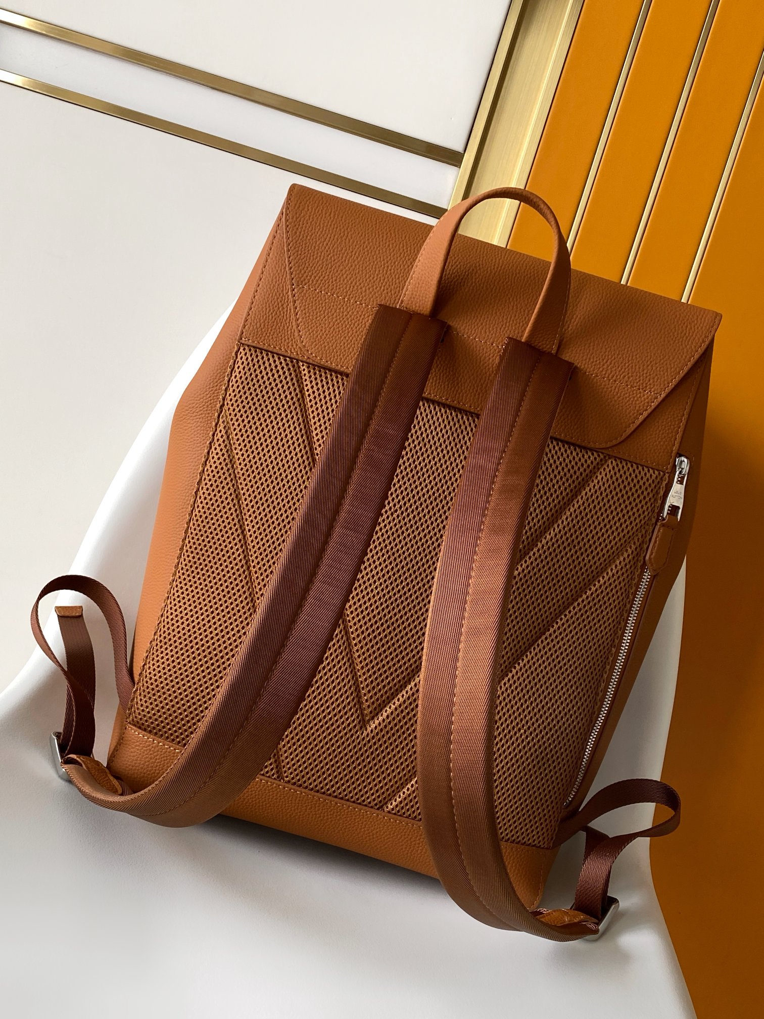 Louis Vuitton Backpack Cow Leather Black M-l-s