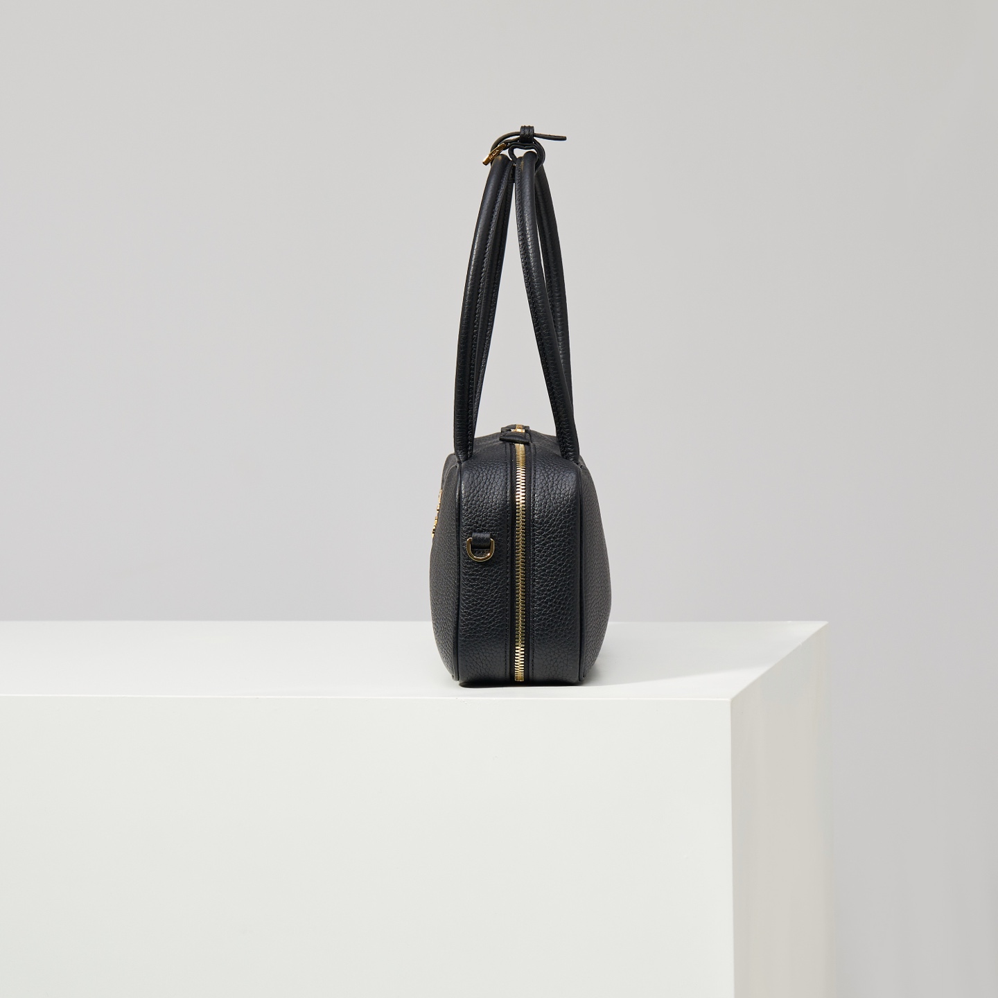 Prada Tote Bag Cow Leather Black M