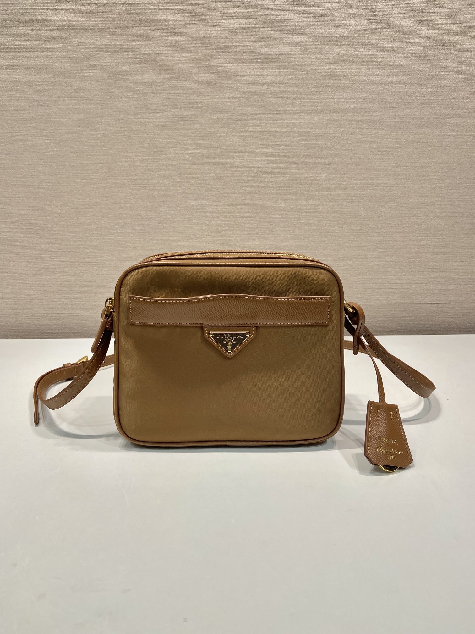 Prada Shoulder Bag Cow Leather M-s
