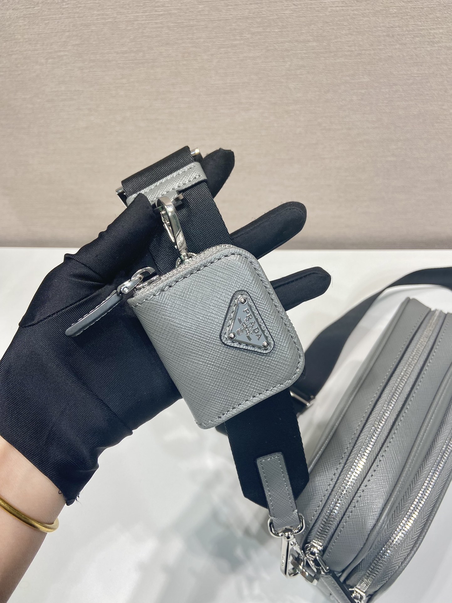 Prada Shoulder Bag Nylon M-s