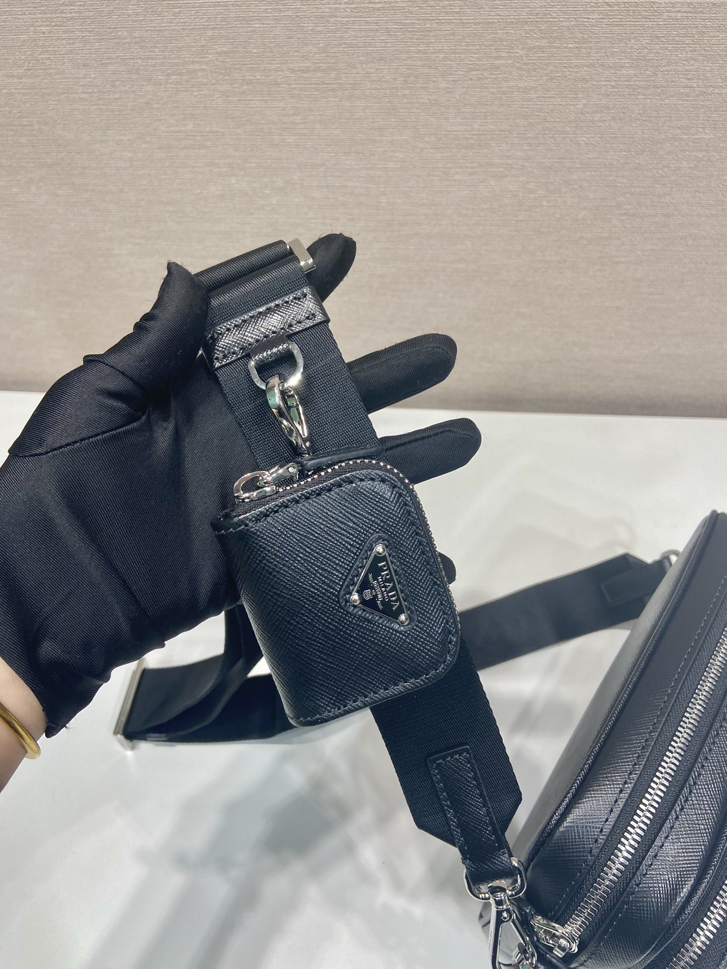 Prada Shoulder Bag Nylon M-s