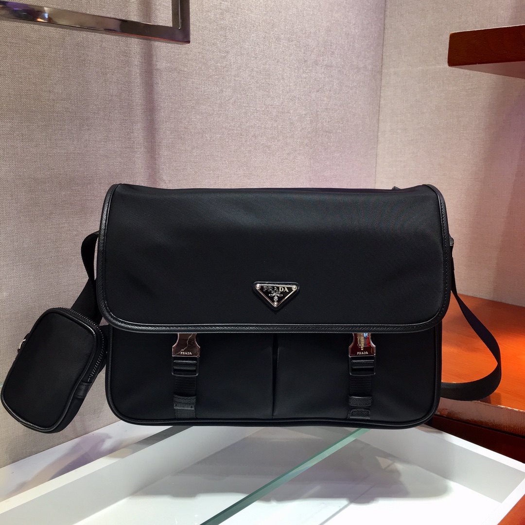 Prada Messenger Bag Nylon 12cm-s
