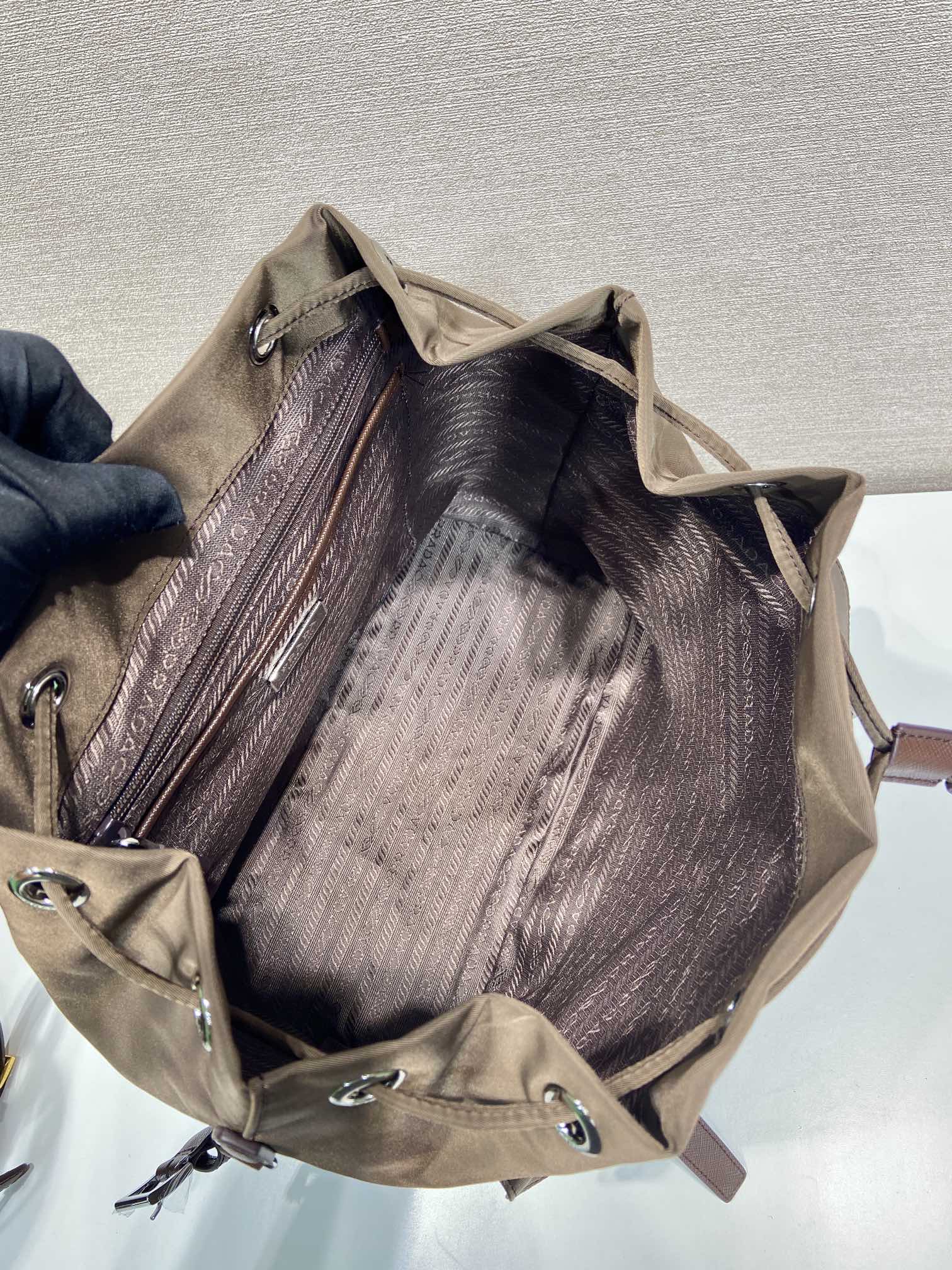 Prada Backpack Nylon 15cm-s