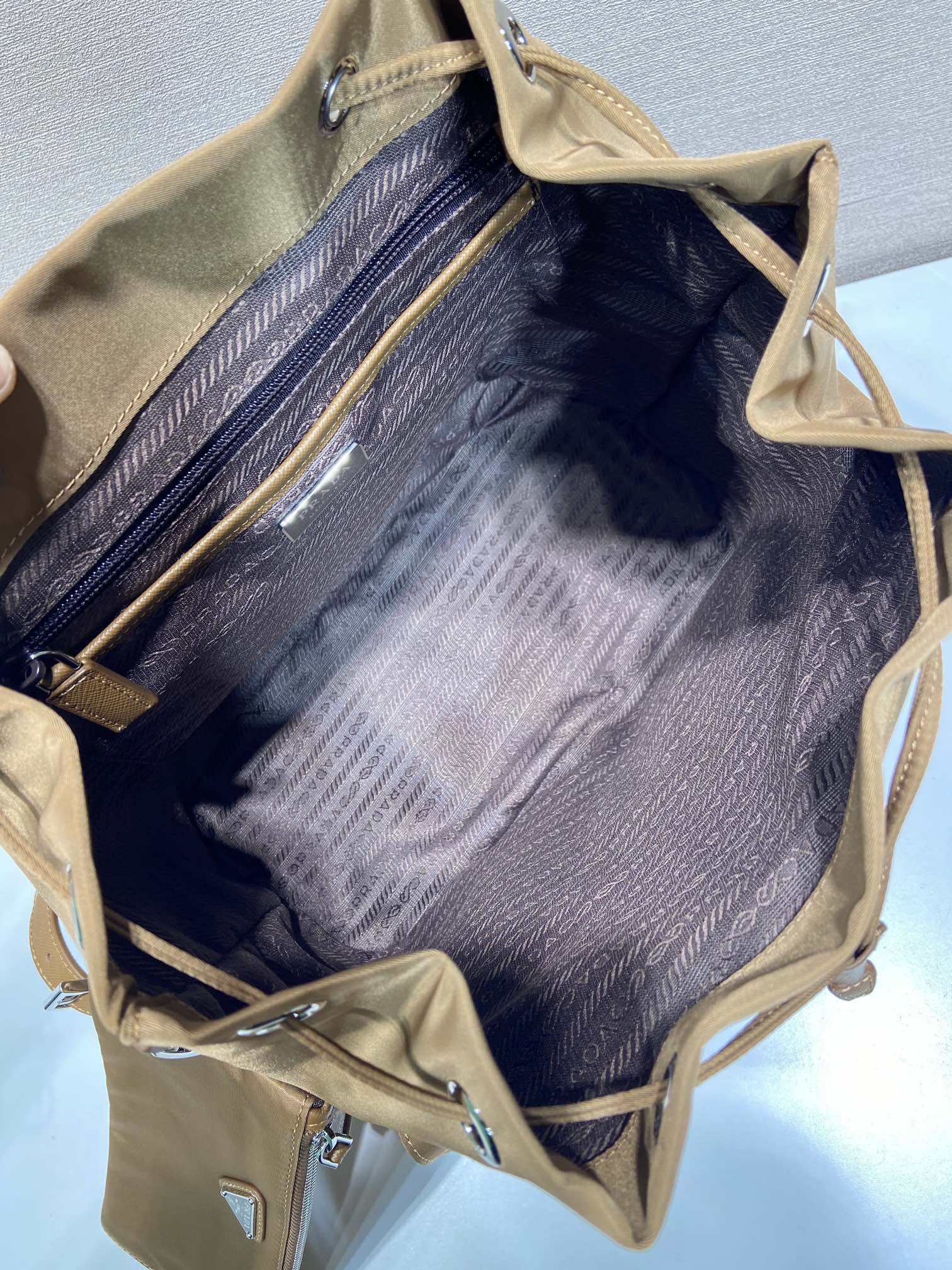 Prada Backpack Nylon 15cm-s