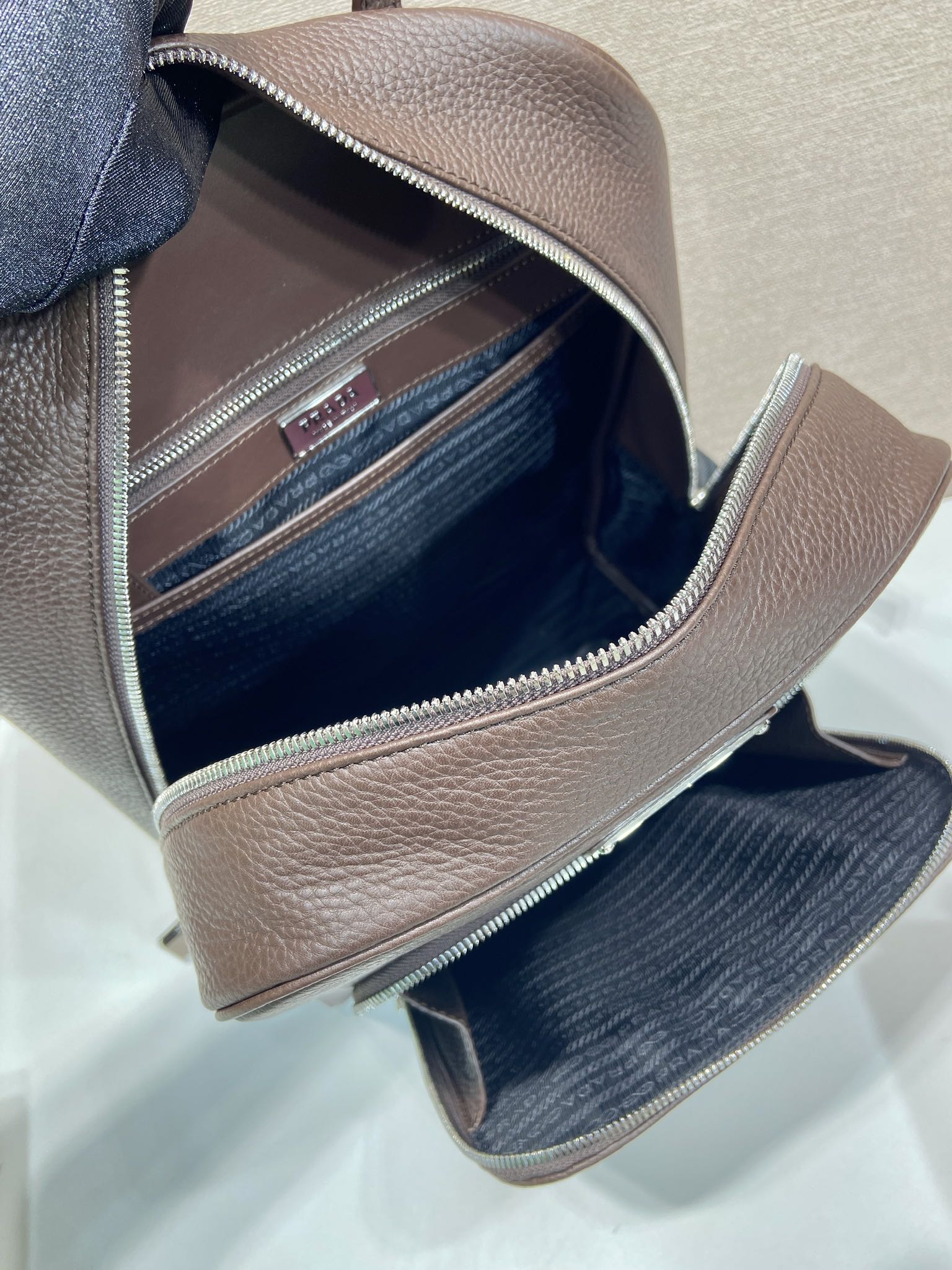 Prada Backpack Cow Leather M