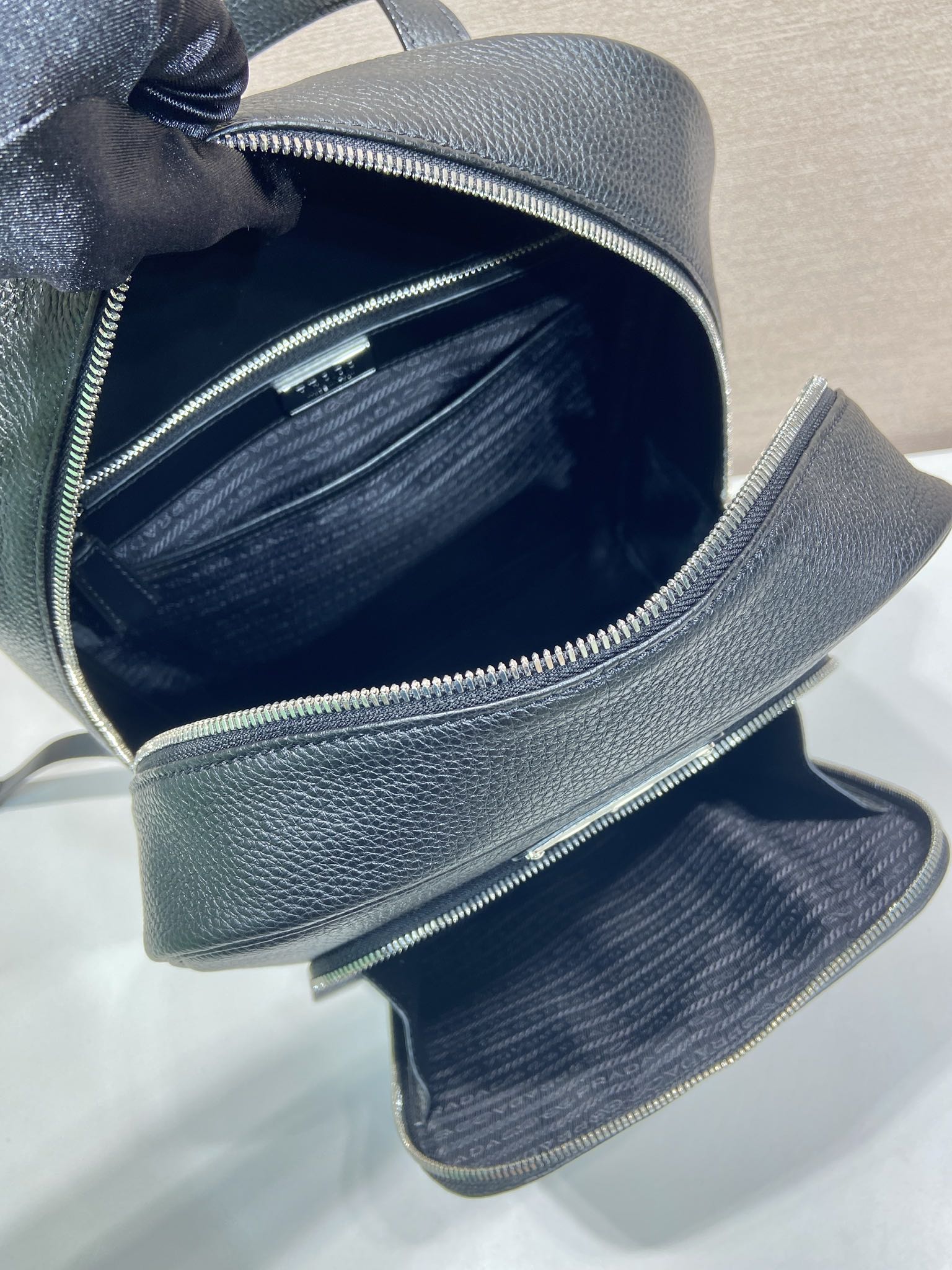 Prada Backpack Cow Leather M