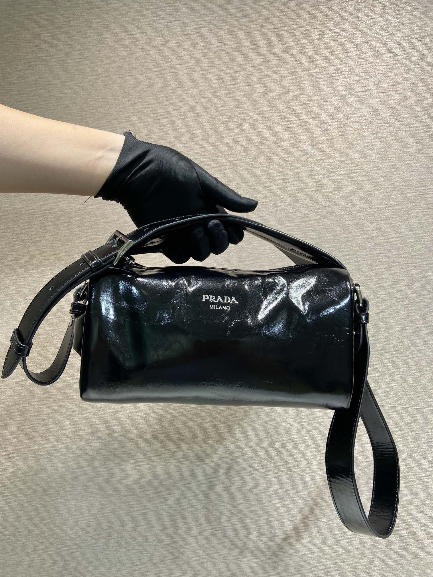 Prada Basic Bag Cow Leather 11cm