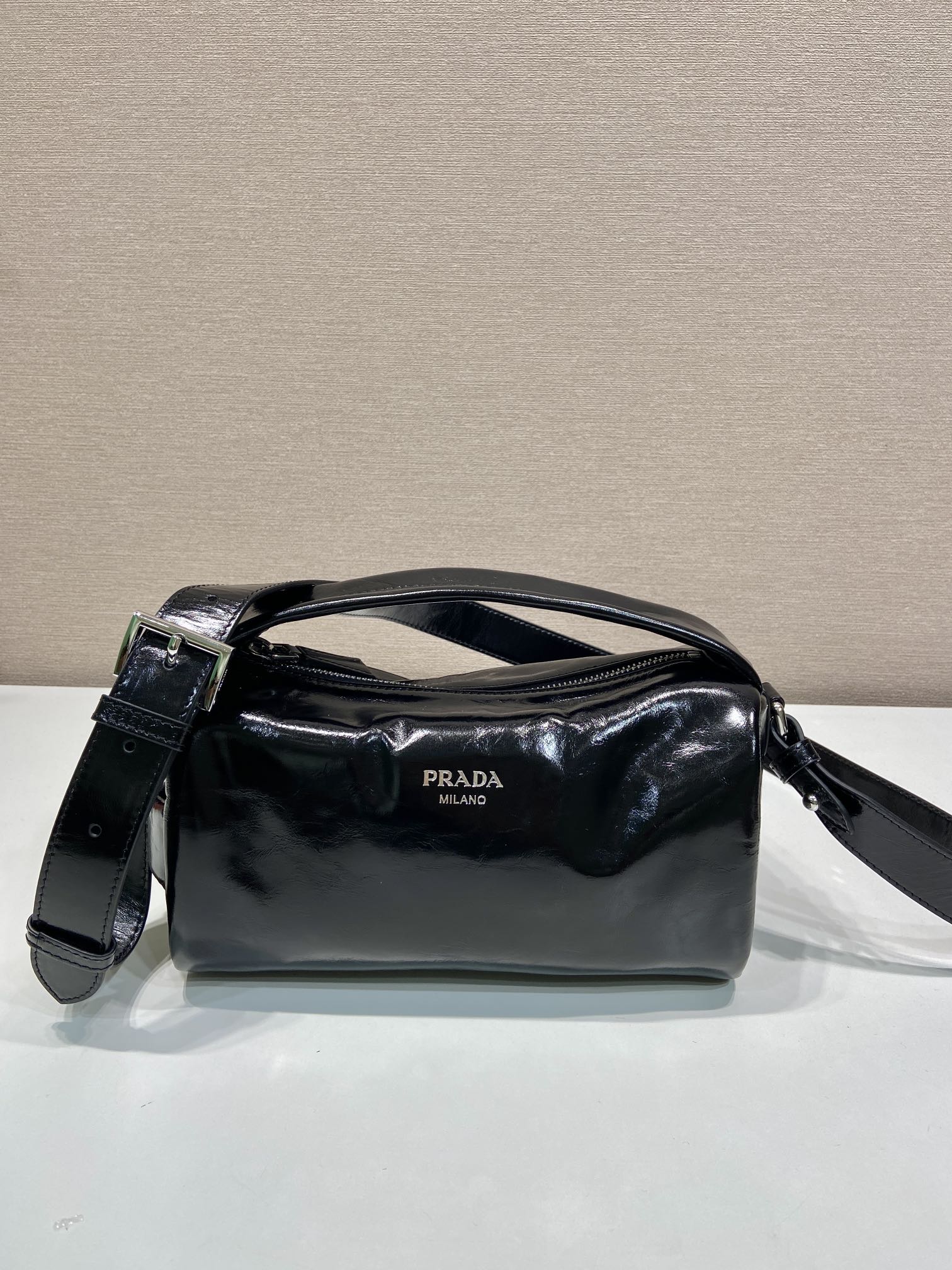 Prada Basic Bag Cow Leather 11cm
