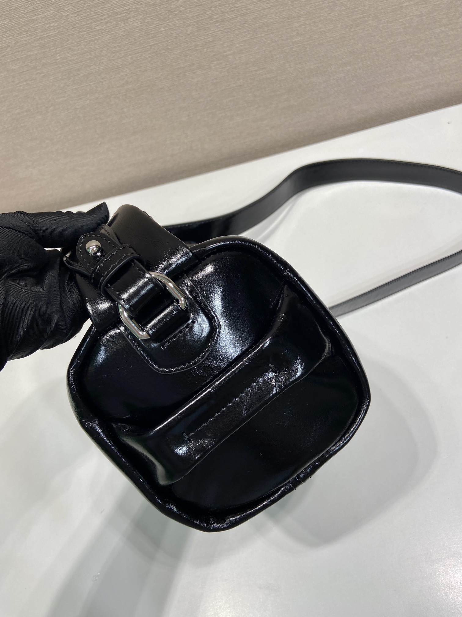 Prada Basic Bag Cow Leather 11cm