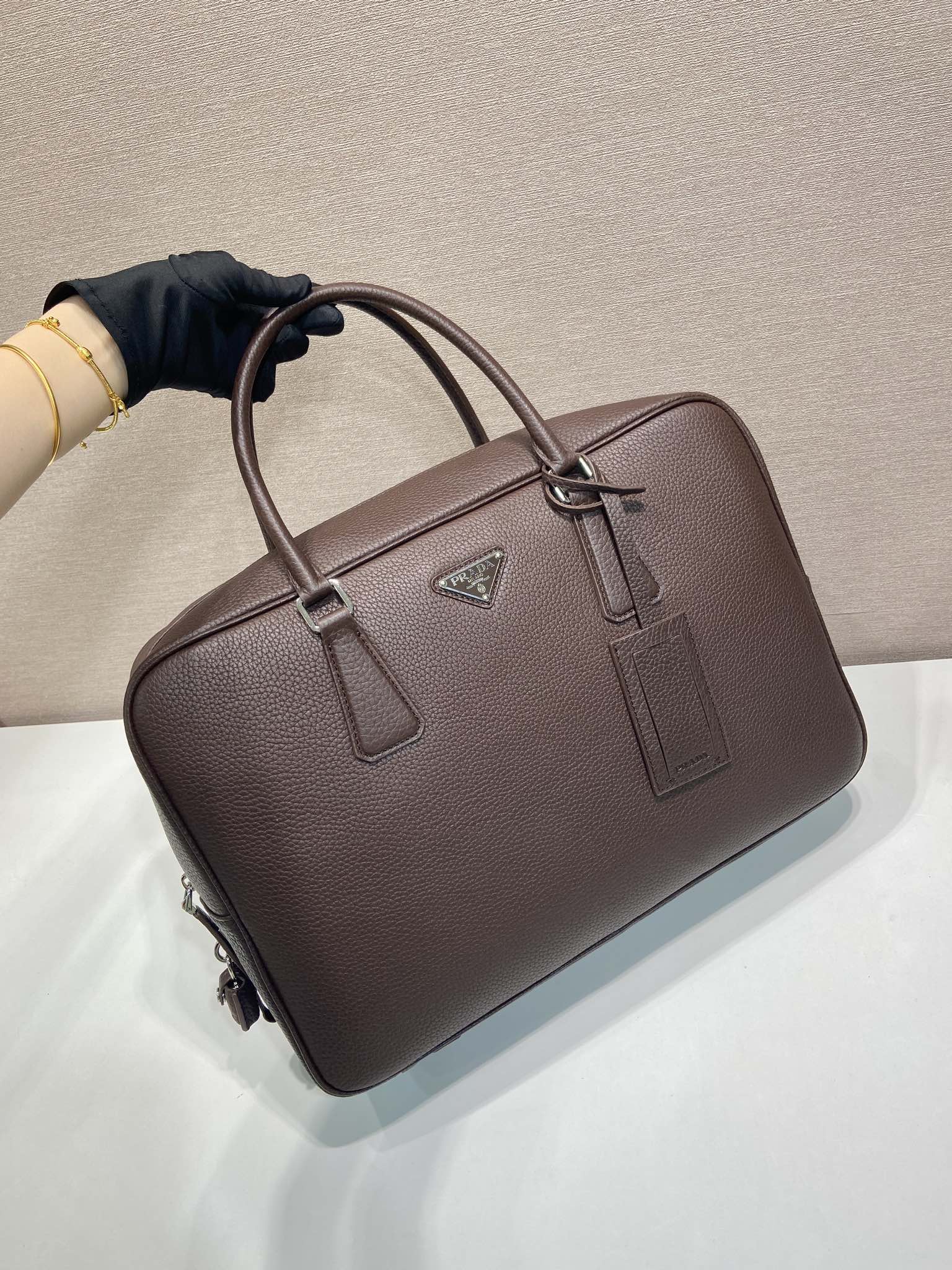 Prada Briefcase Cow Leather M