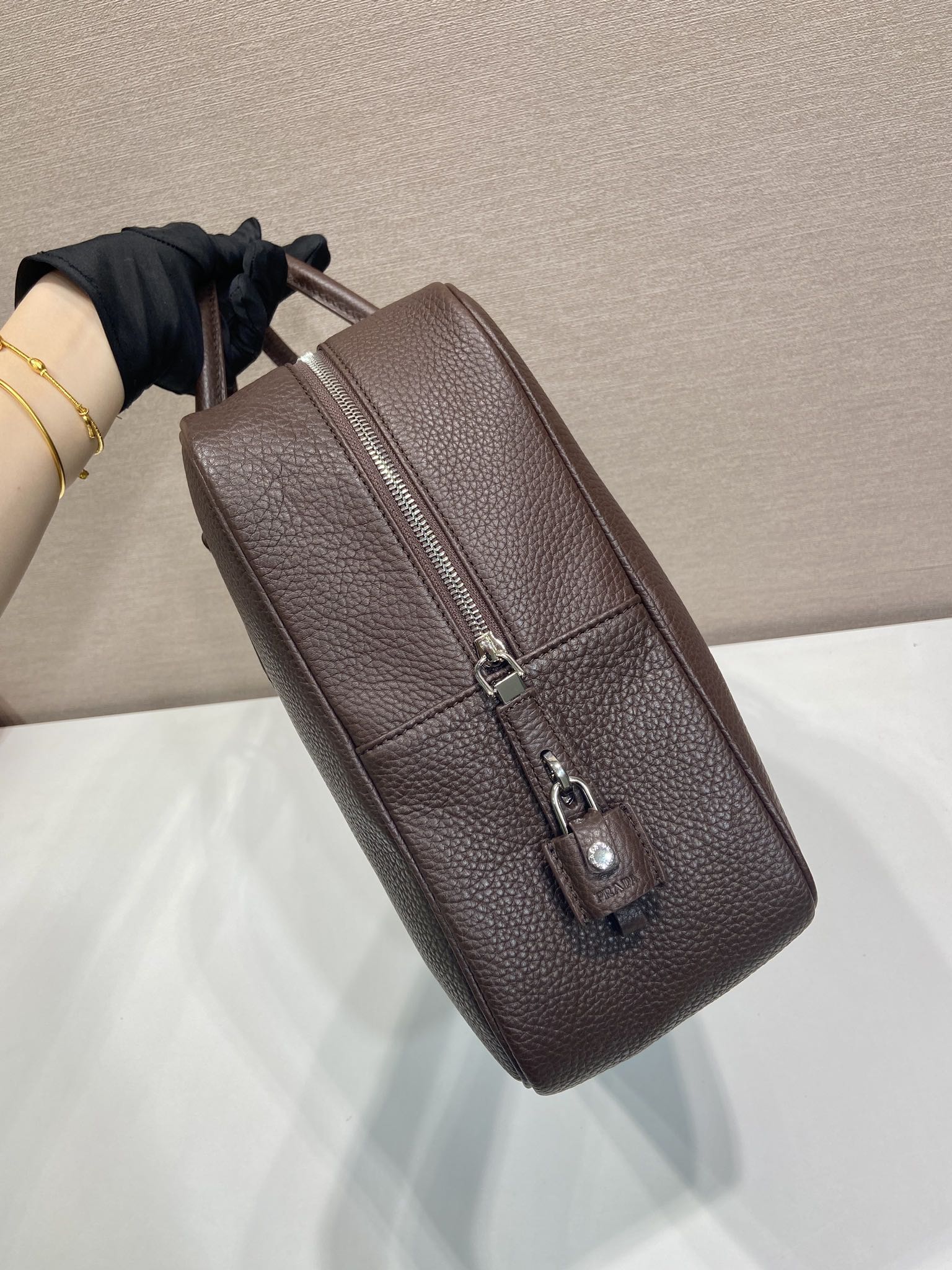 Prada Briefcase Cow Leather M