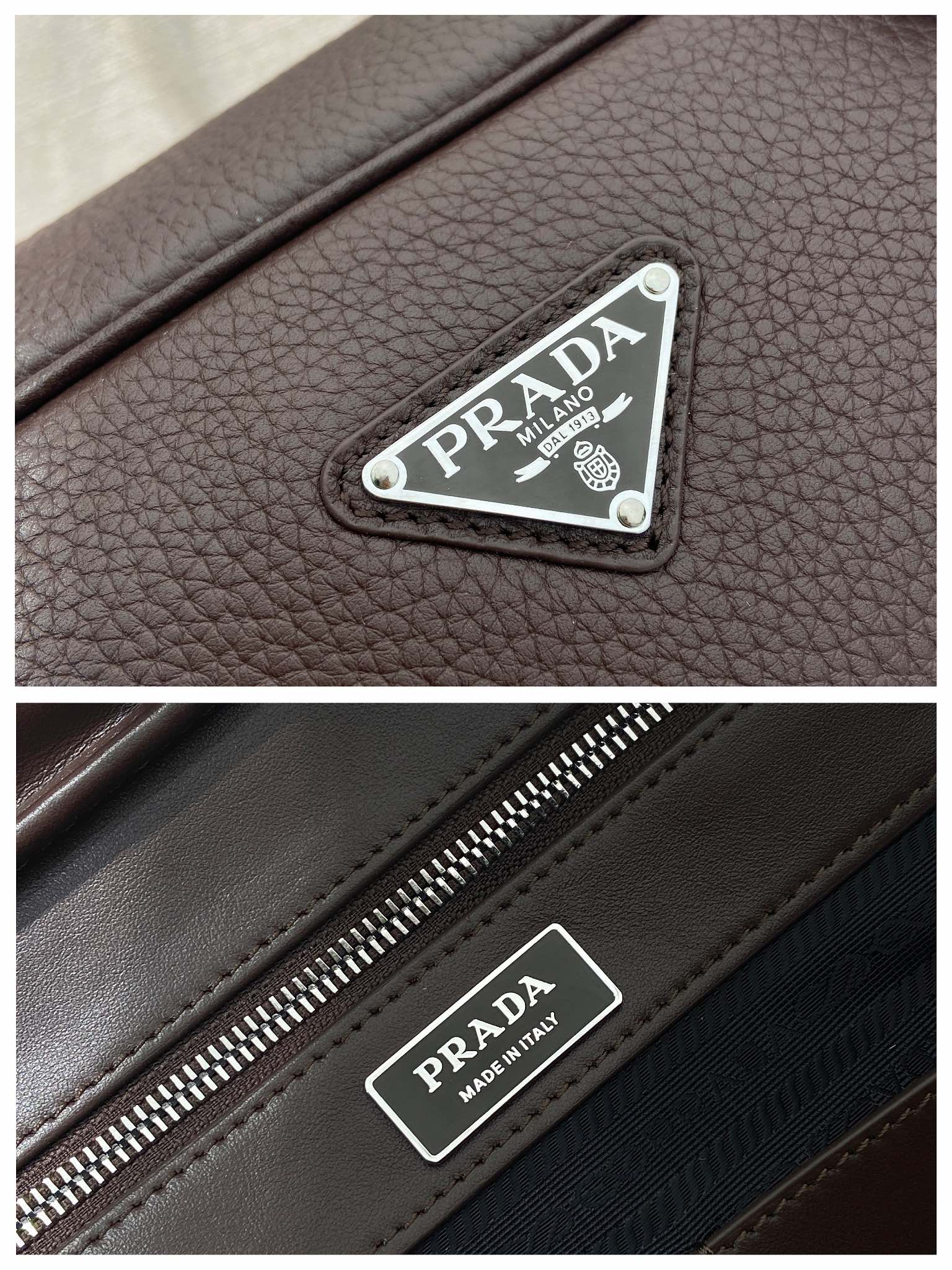 Prada Briefcase Cow Leather M