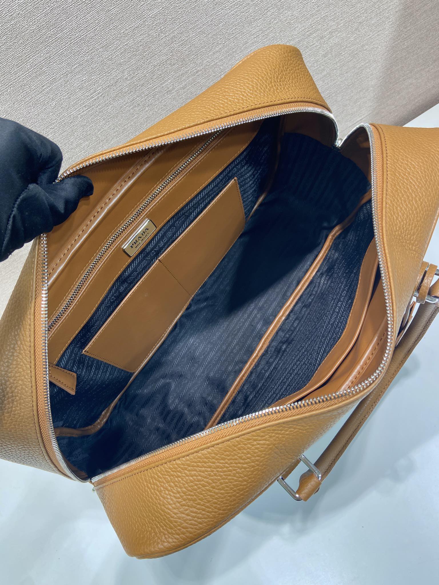 Prada Briefcase Cow Leather M