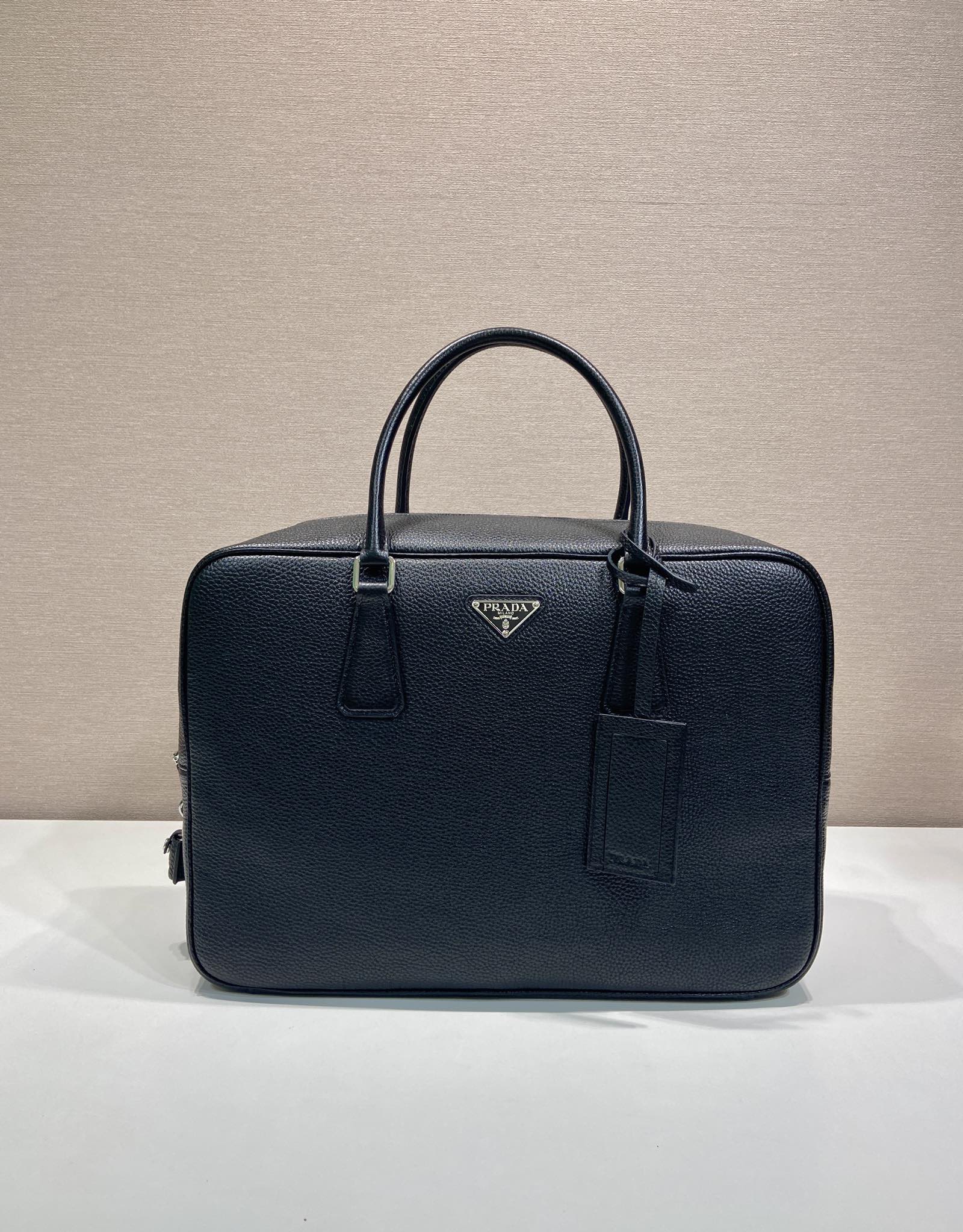 Prada Briefcase Cow Leather M