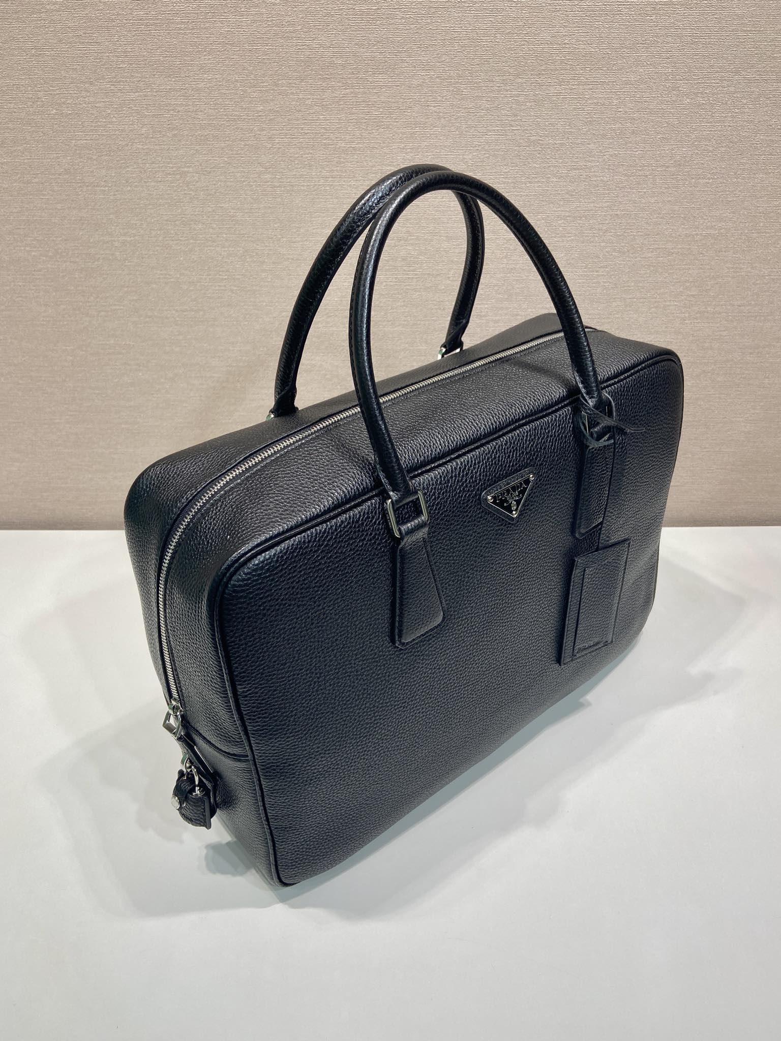Prada Briefcase Cow Leather M
