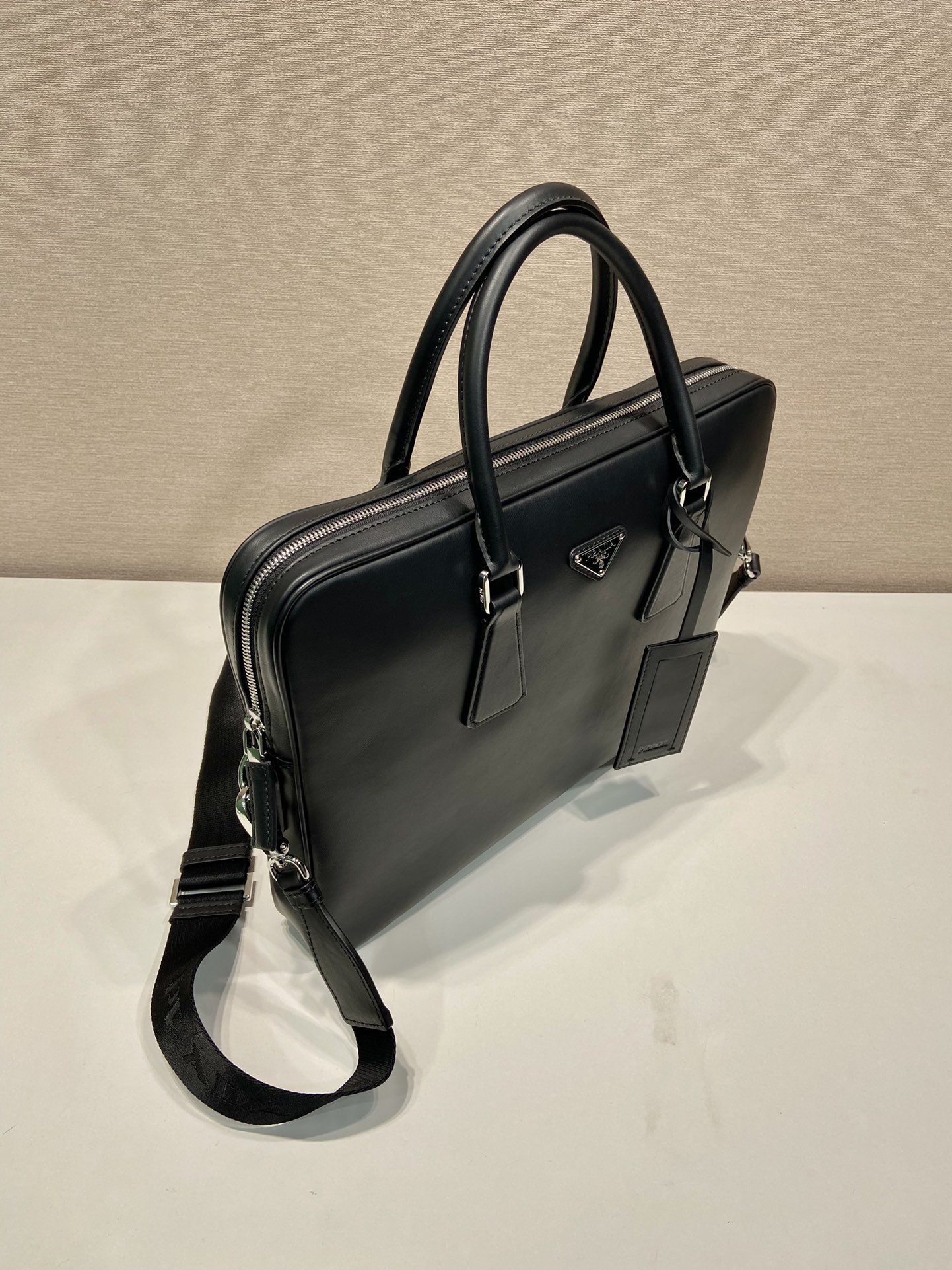 Prada Briefcase Cow Leather M