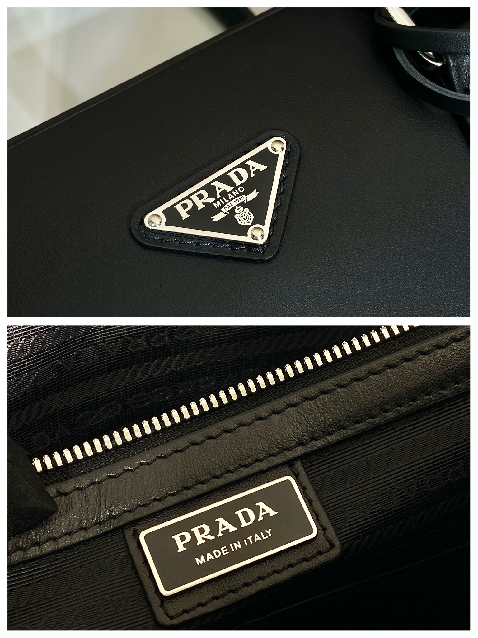 Prada Briefcase Cow Leather M