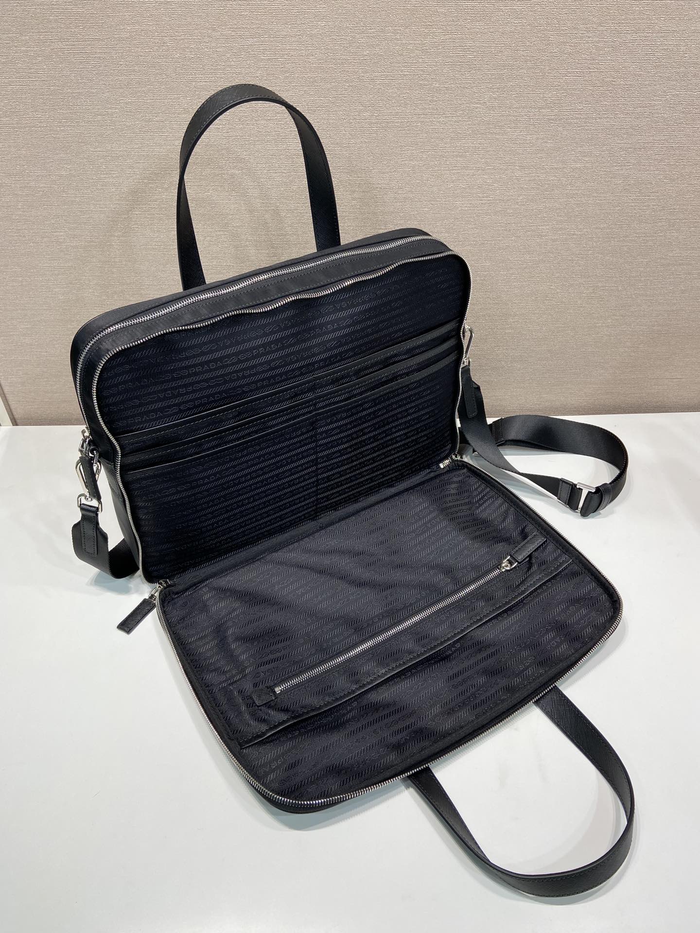 Prada Male Briefcase Nylon M