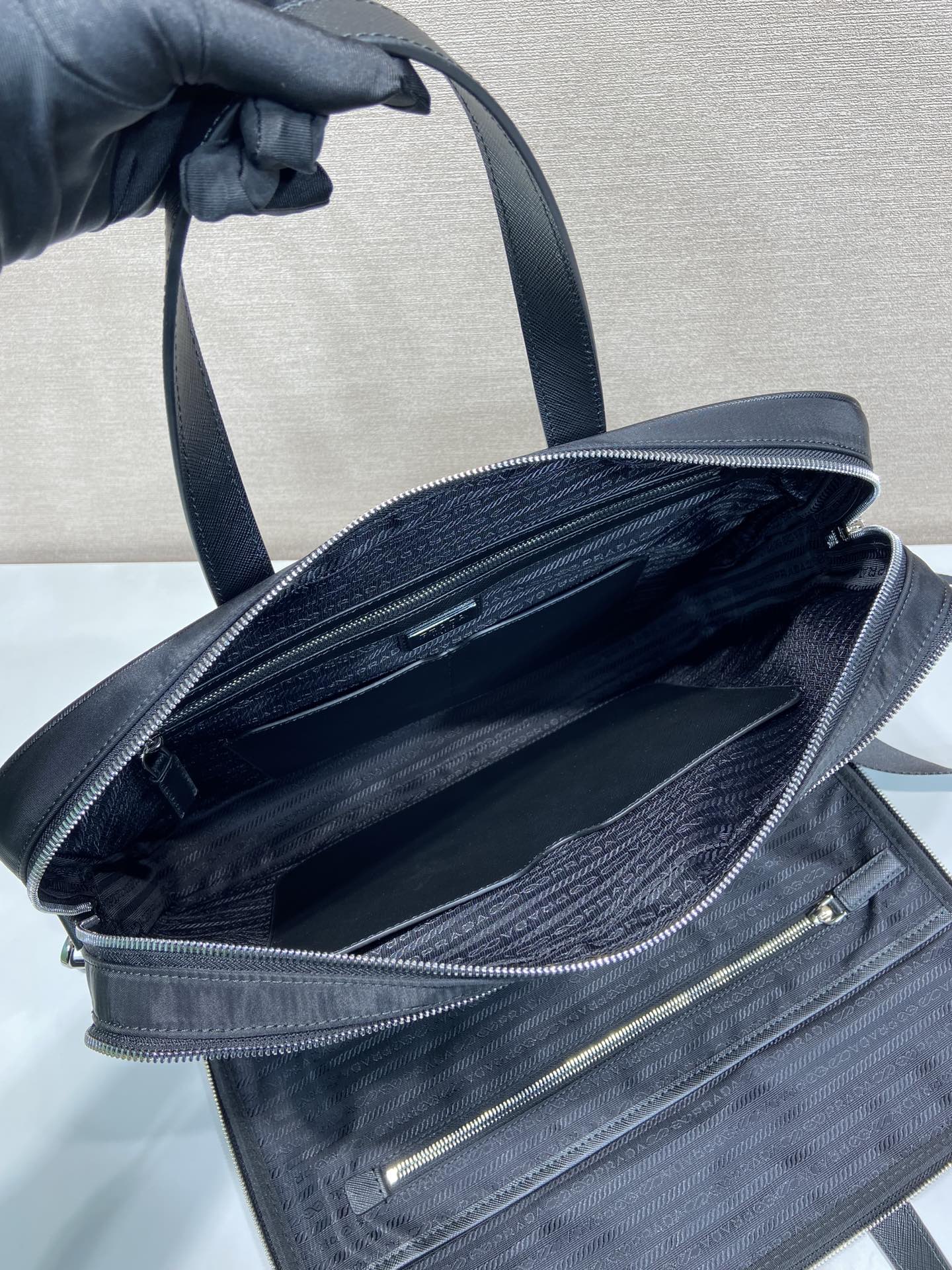 Prada Male Briefcase Nylon M