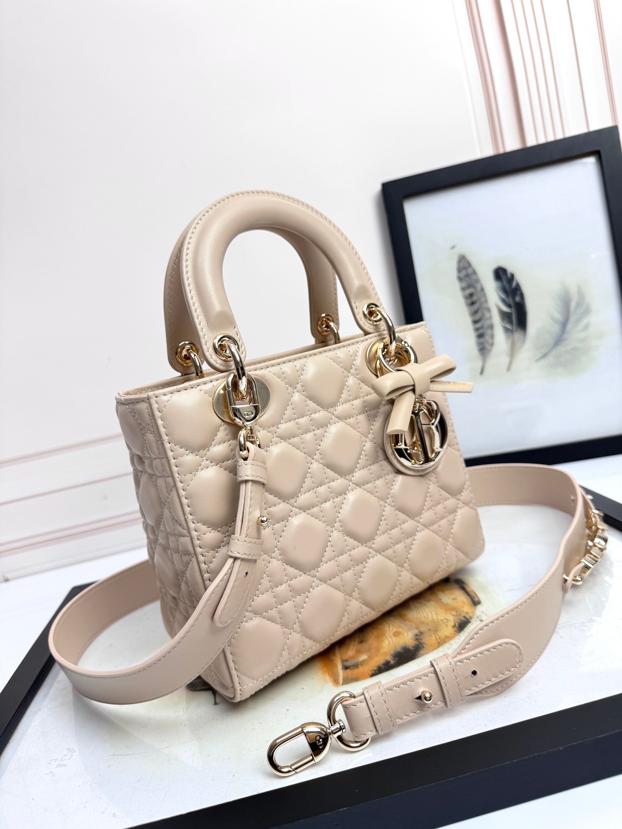 Dior Basic Bag Cow Leather M