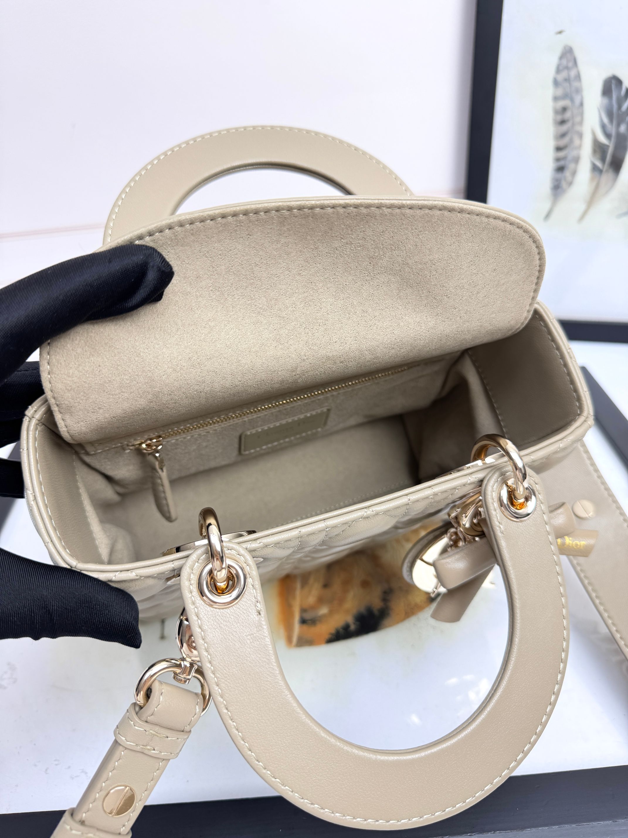 Dior Basic Bag Cow Leather M