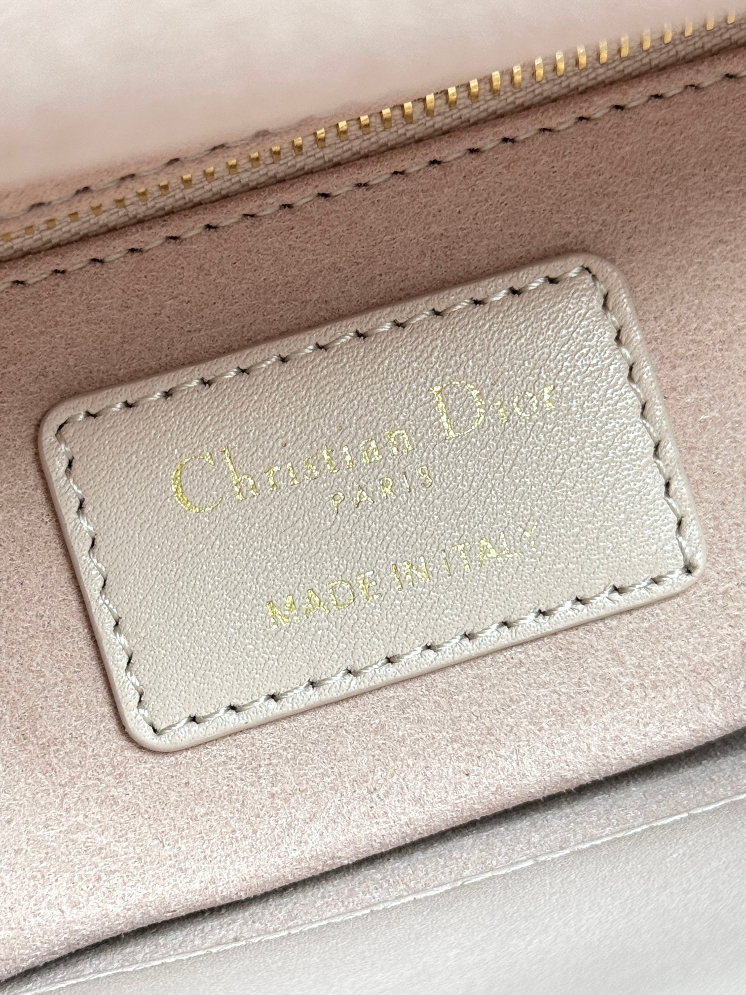 Dior Basic Bag Cow Leather Pink M