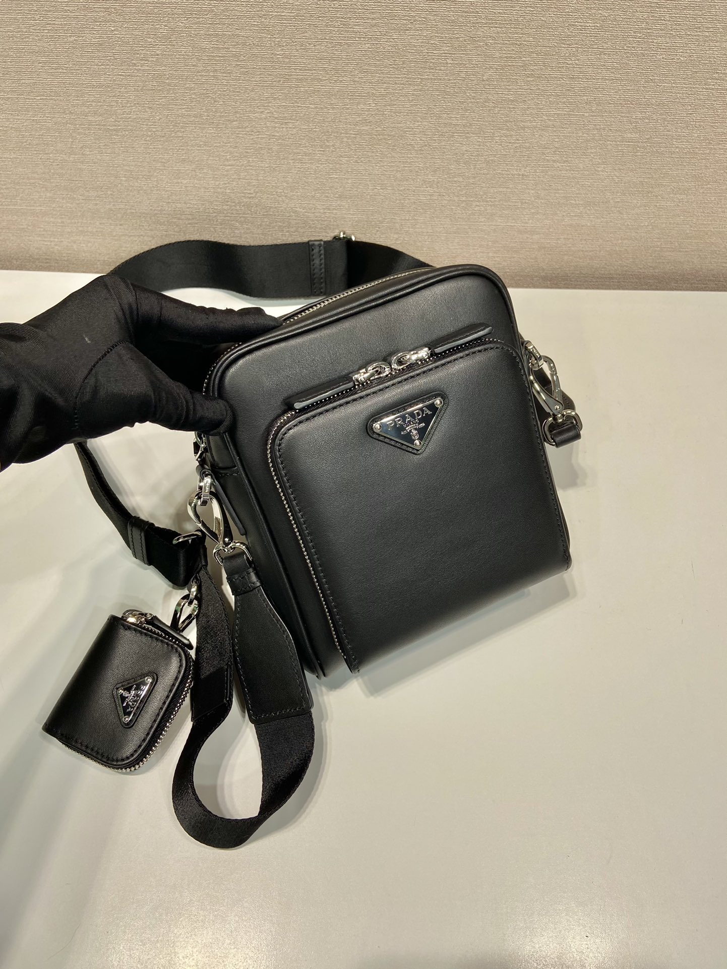 Prada Shoulder Bag Nylon M-l