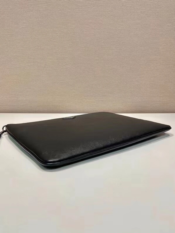 Male Clutch Bag Cow Leather 25cm