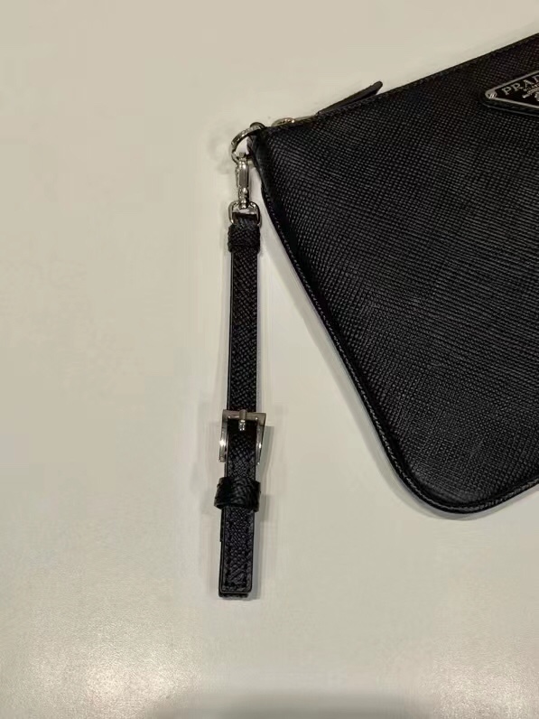 Male Clutch Bag Cow Leather 17cm