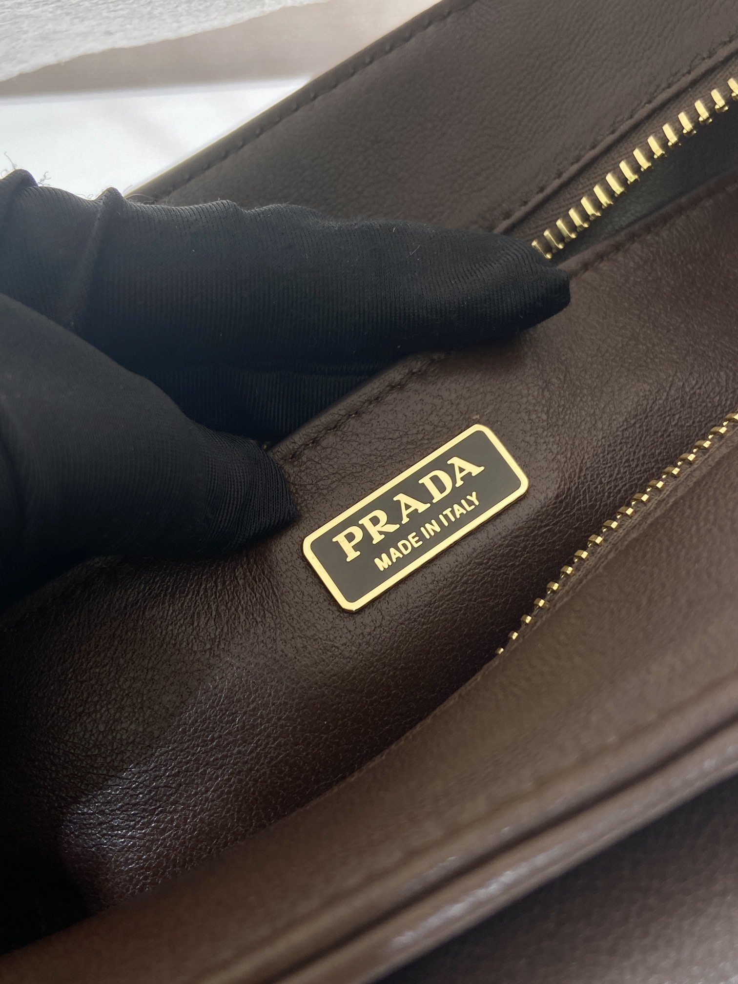 Prada Tote Bag Sheepskin 11cm